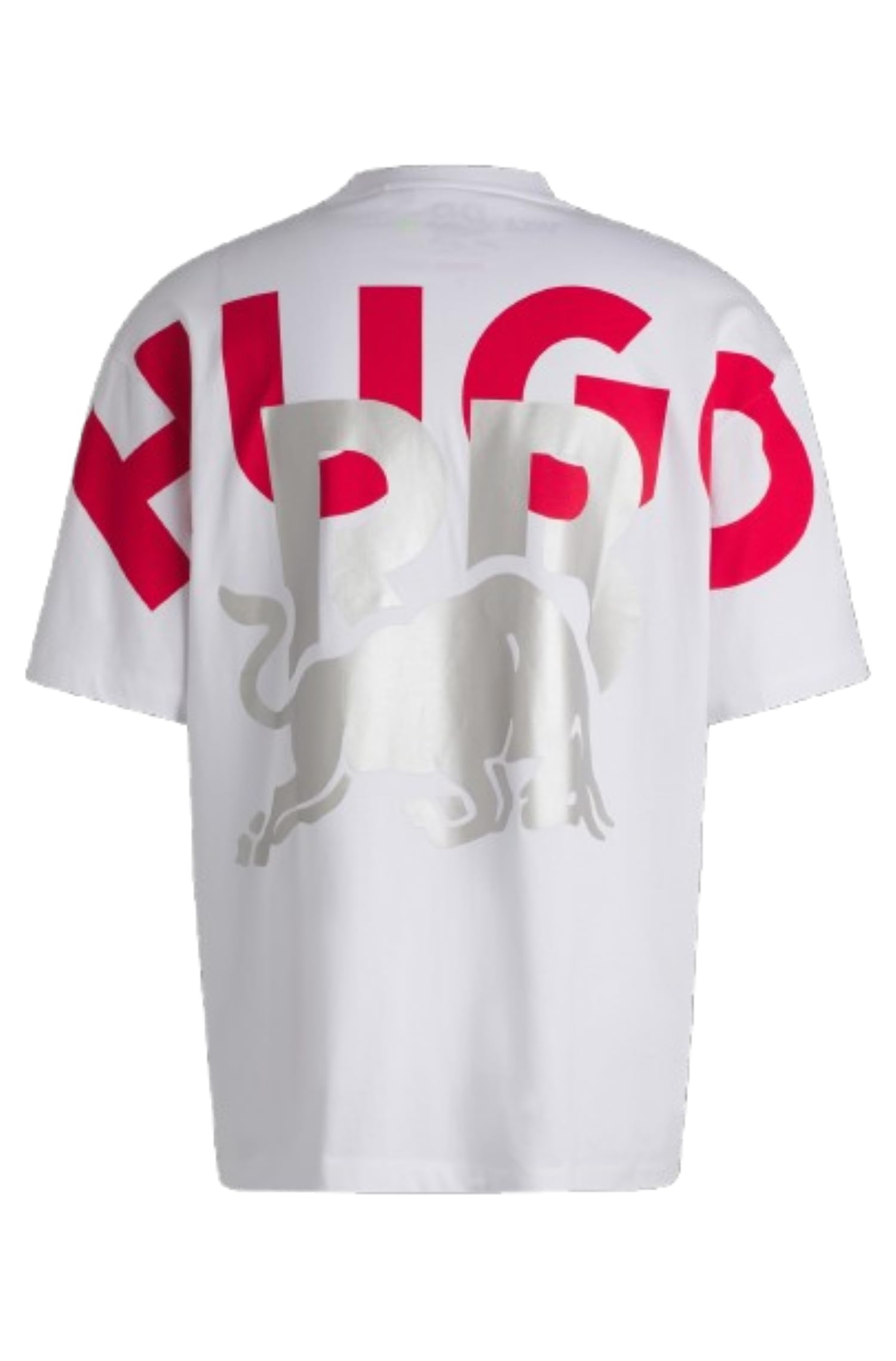 Hugo Men's F1 2024 Racing Bull Team Big Back Logo Tshirt - Image 3