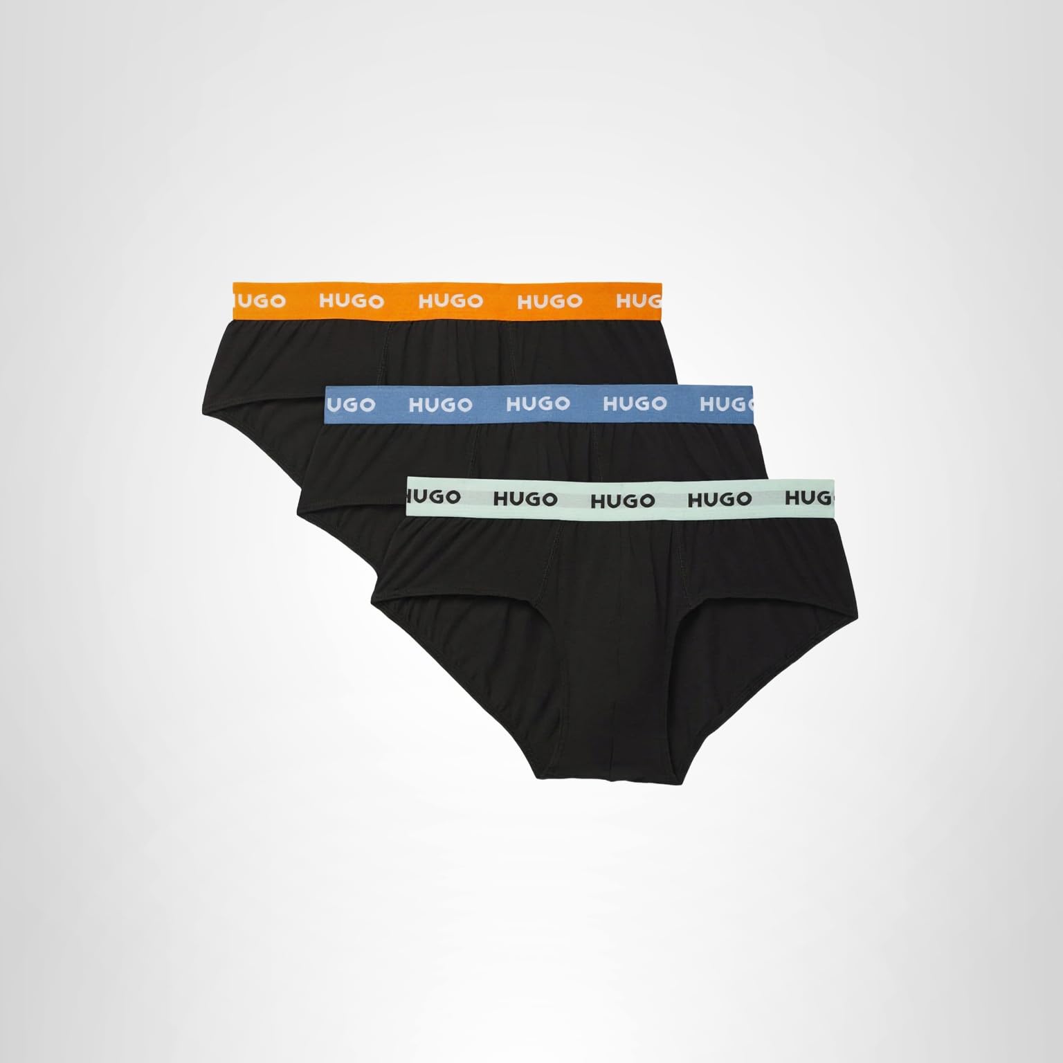 HUGO Men's Hipbrief Tripletpack Brief - Image 4