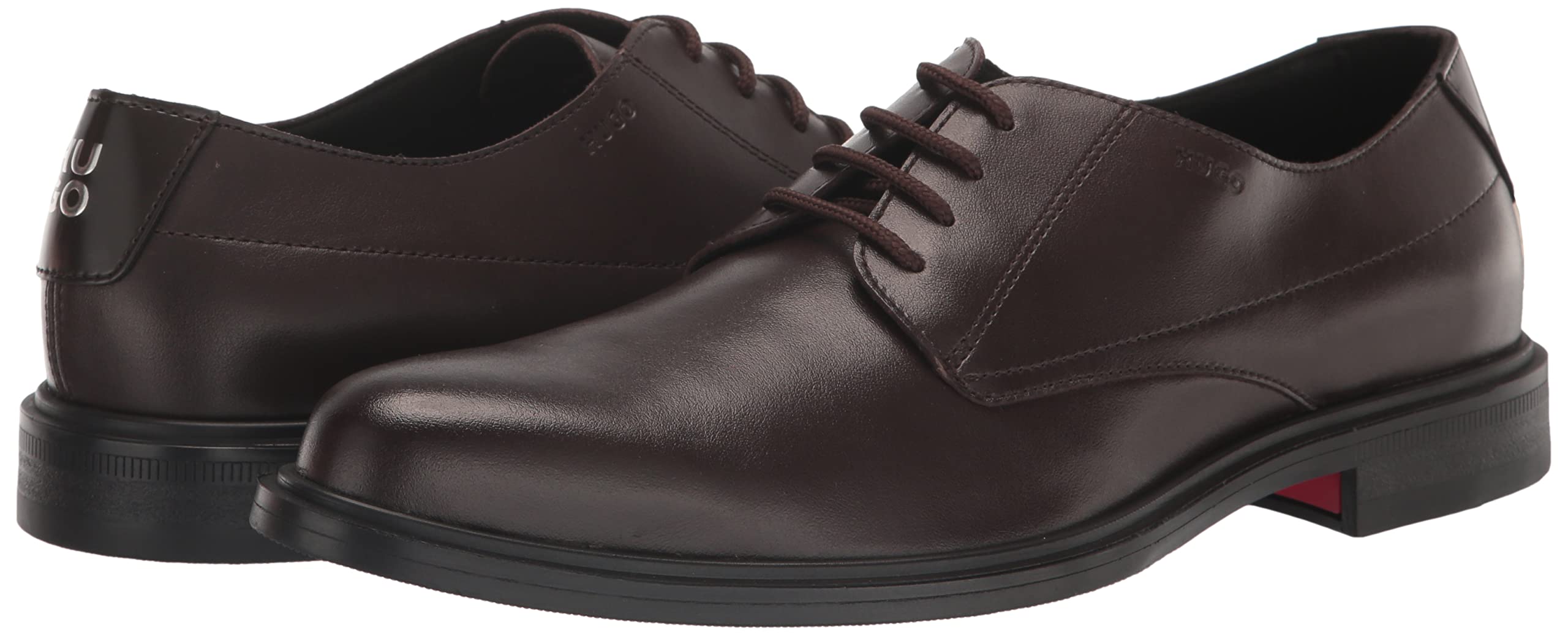 HUGO Men's Kerr Leather Derby Shoe - Image 7