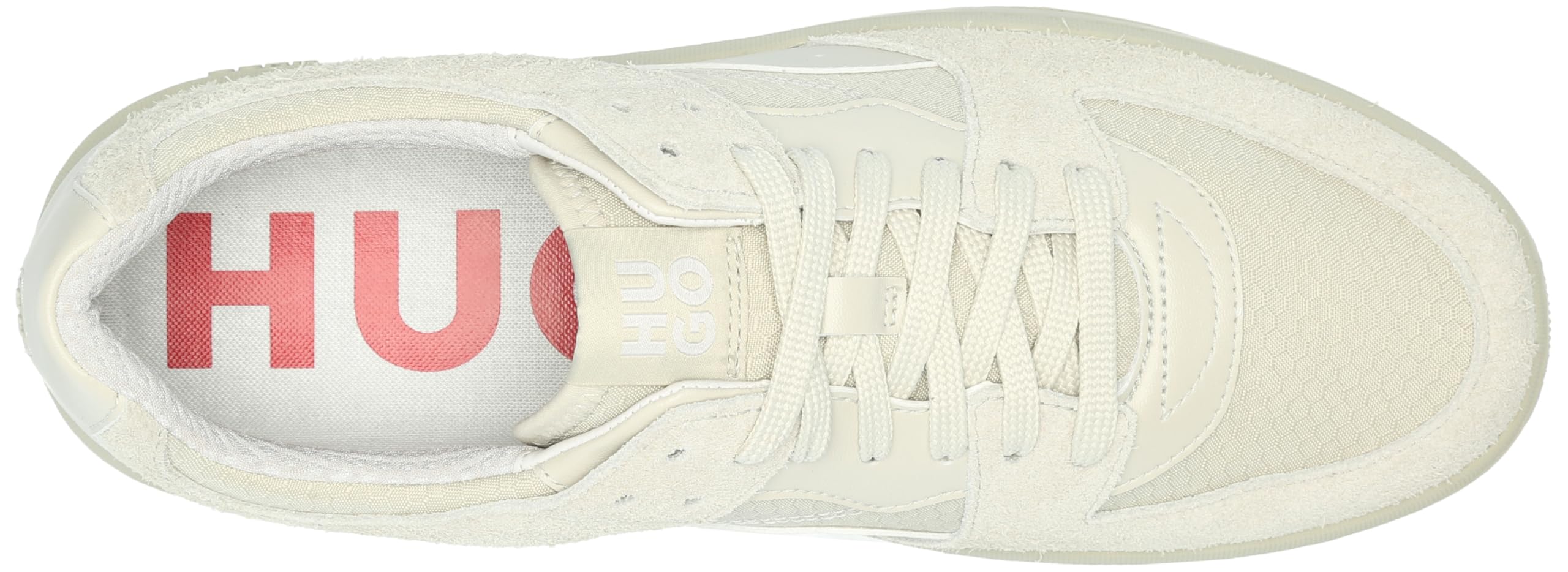 Hugo Men's Ripstop Mix Suede Low Top Sneaker - Image 5