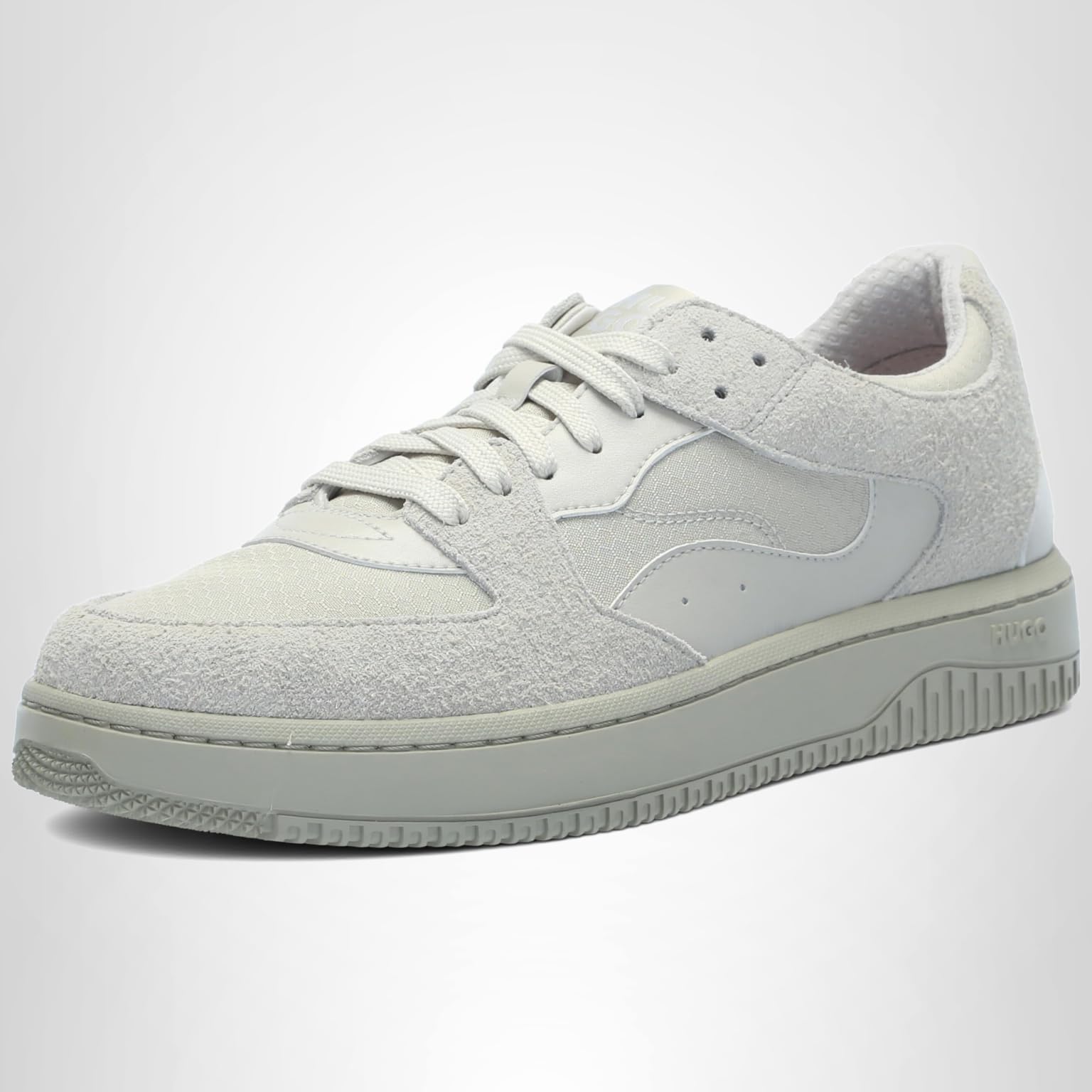 Hugo Men's Ripstop Mix Suede Low Top Sneaker - Image 8