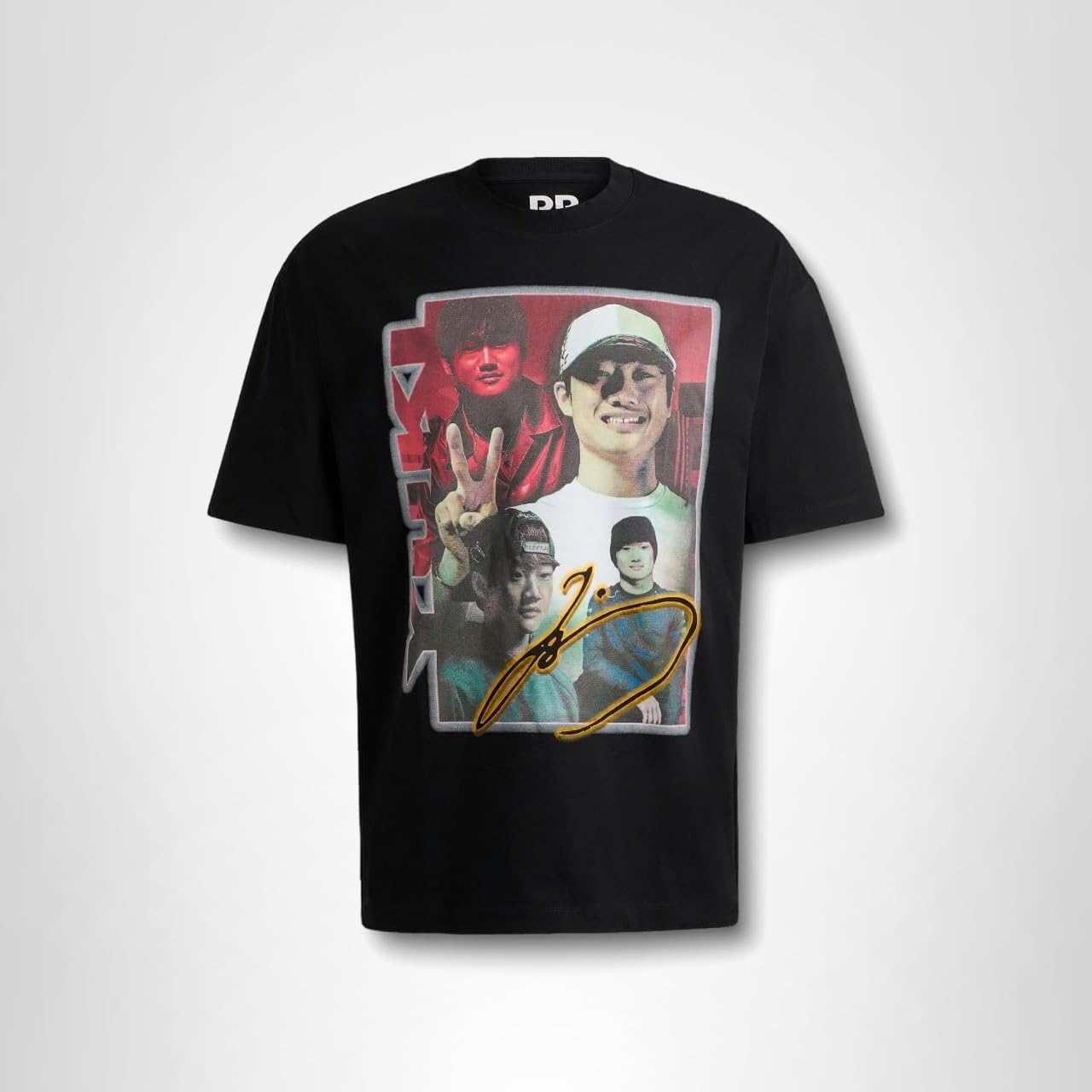 HUGO Men's Tsunoda Graphic F1 2024 Racing Bull Fan Tshirt - Image 6