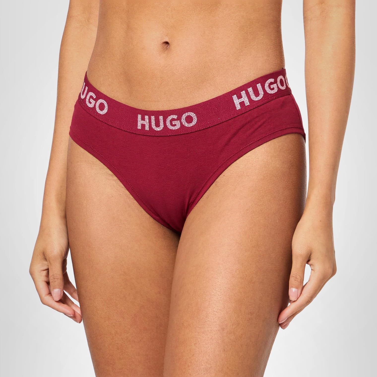 HUGO Women's Bold Logo Cotton Stretch Brief - Image 4