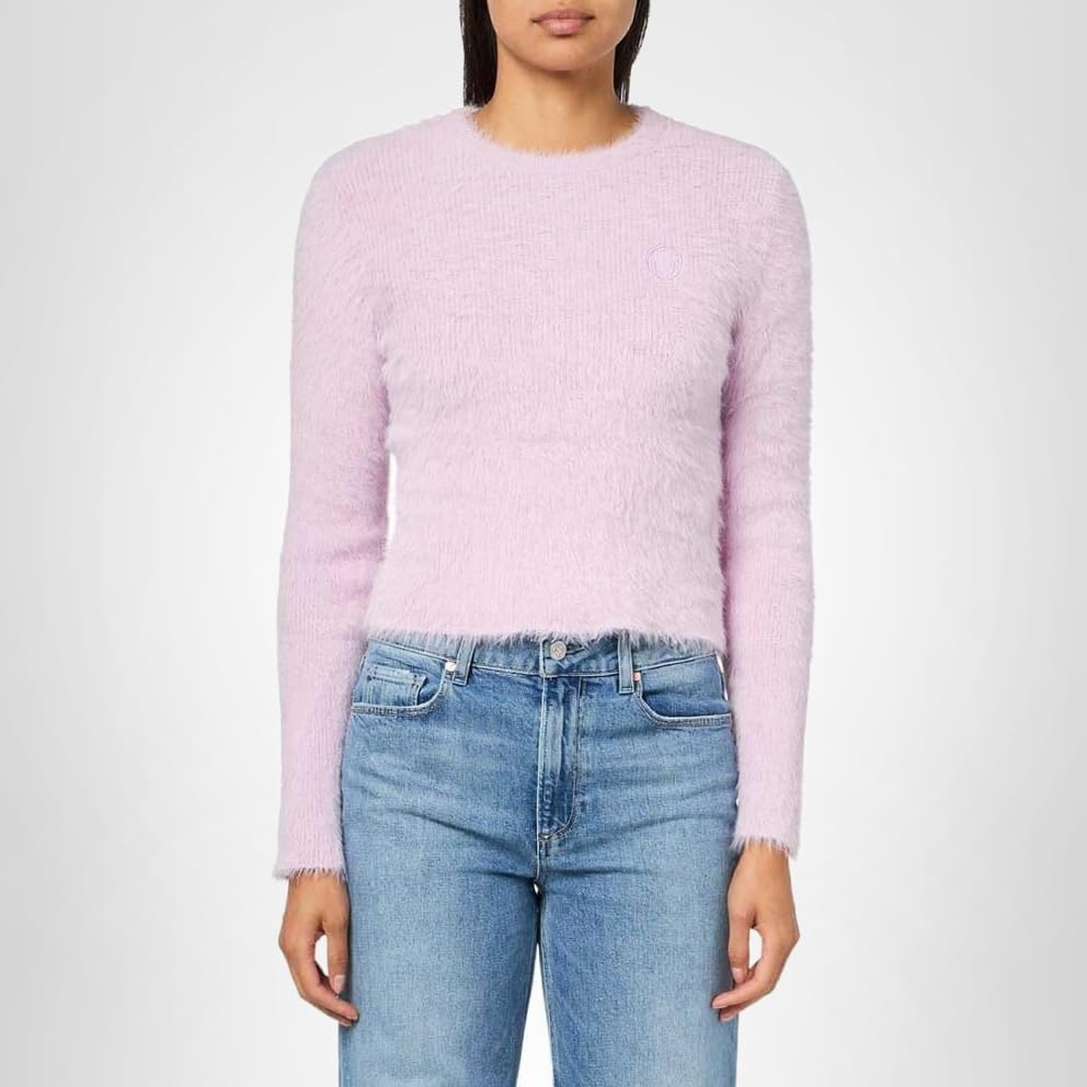 HUGO Women's Crew Neck Happy Logo Sweater - Image 5