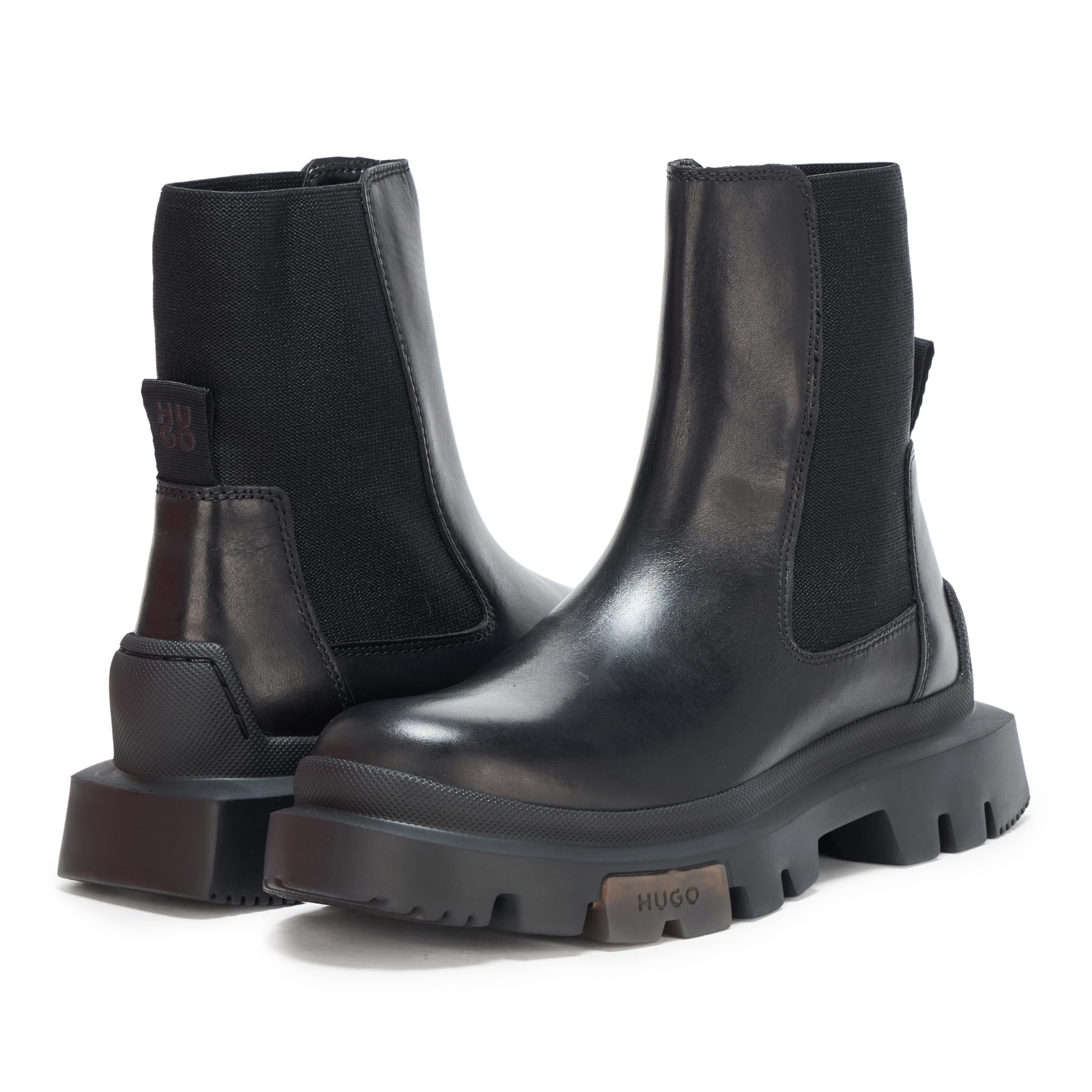 HUGO Women's Fabyan Slip on Chelsea Bootie - Image 3