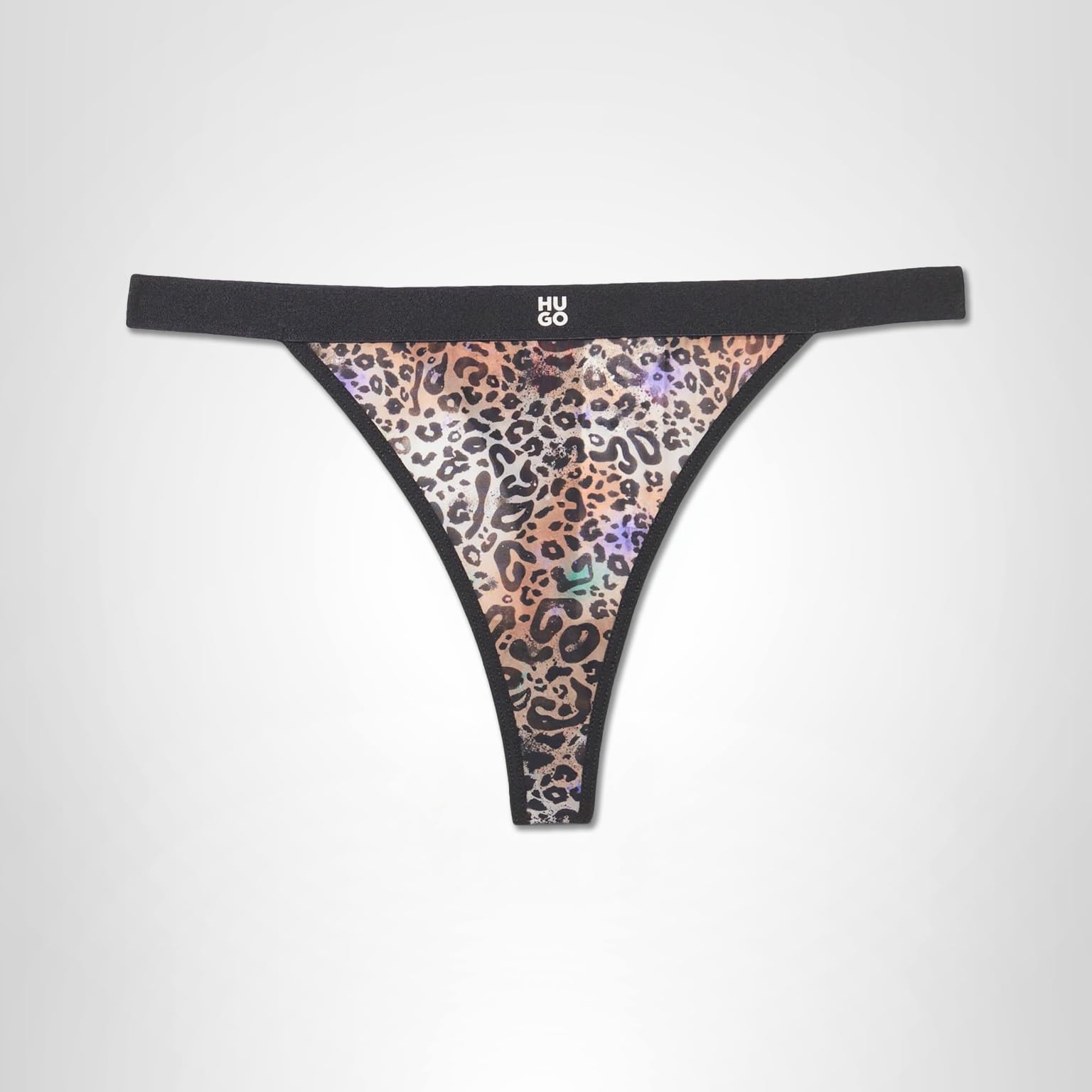 HUGO Women's Printed Microfiber Thong - Image 4