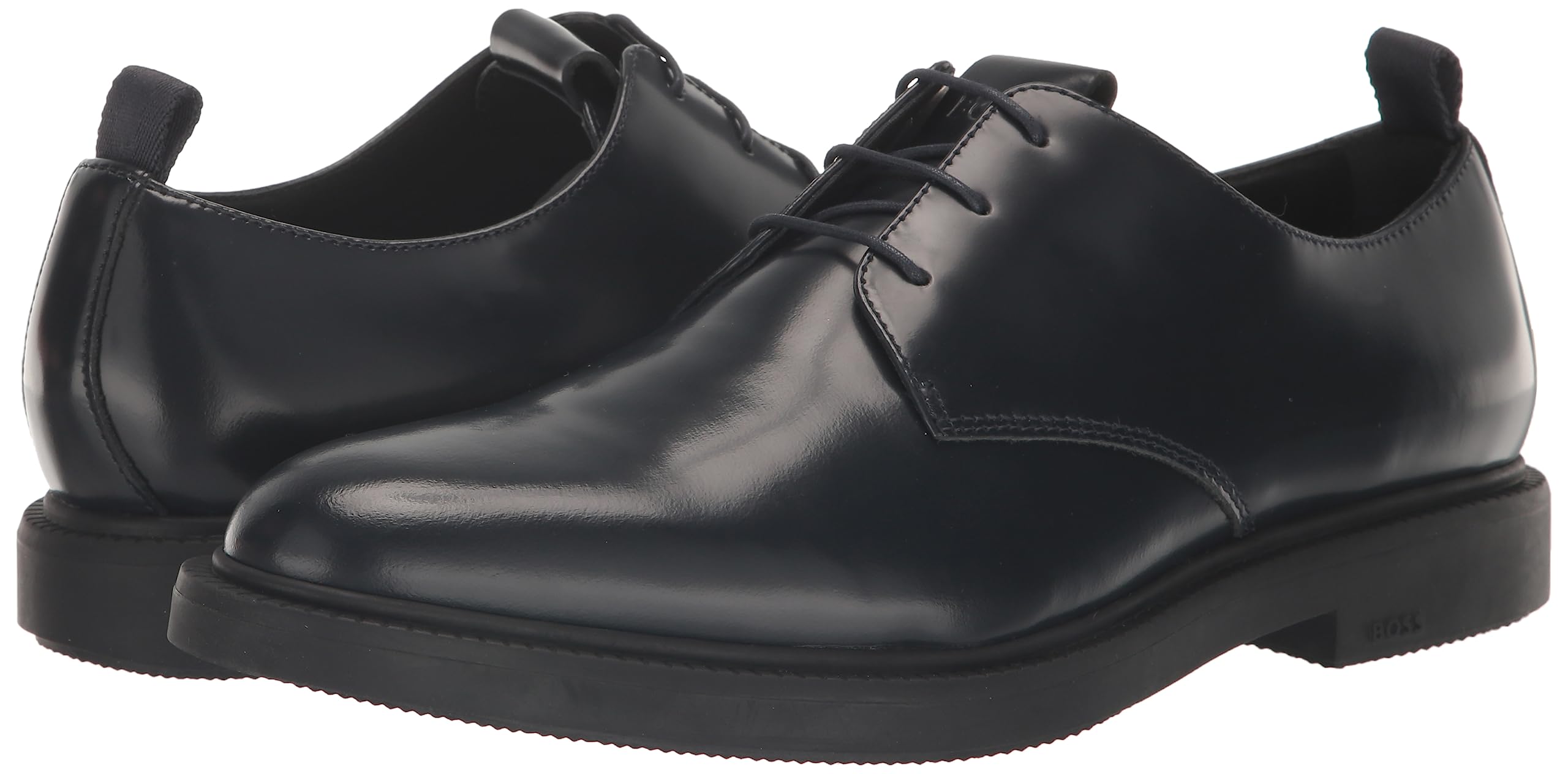 BOSS Men's Larry Brush Off Leather Derby Dress Shoe - Image 7