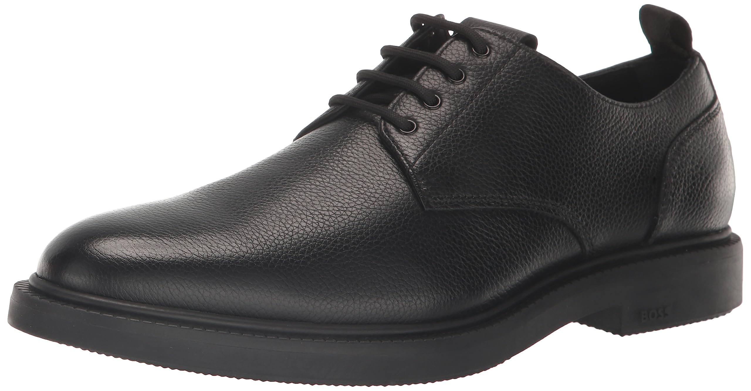 BOSS Men's Larry Grain Leather Derby Dress Shoe