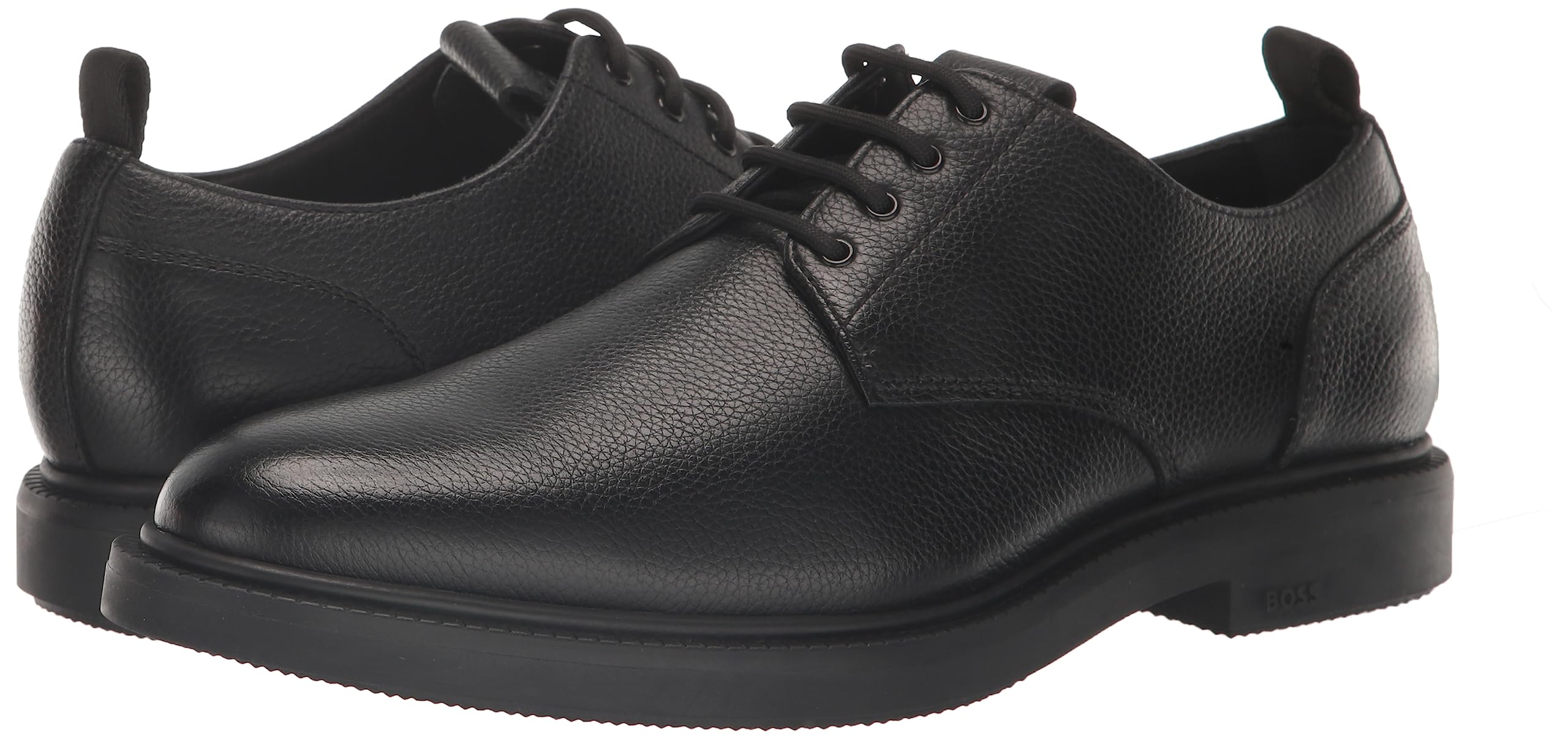 BOSS Men's Larry Grain Leather Derby Dress Shoe - Image 7