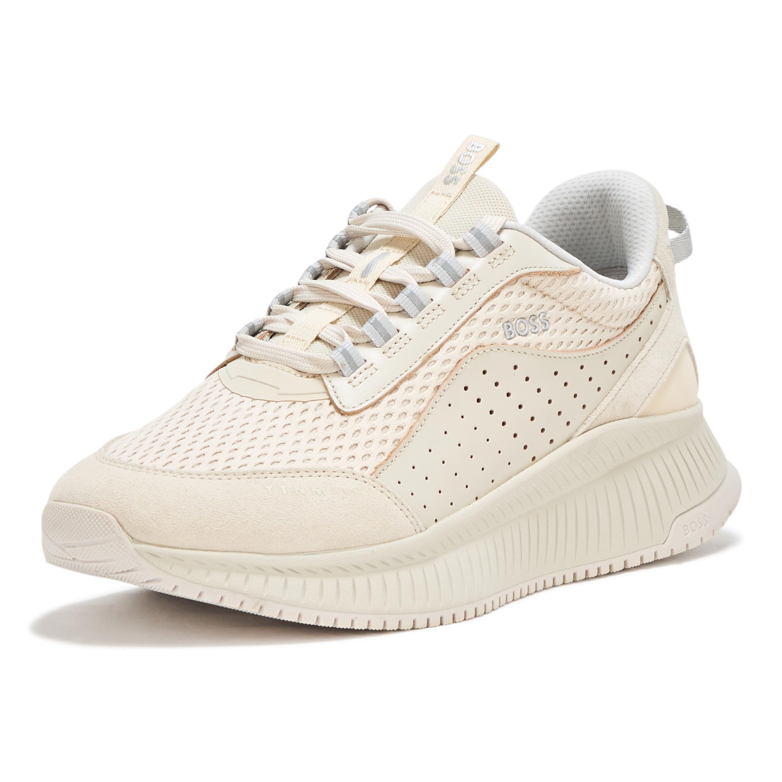 BOSS Men's Modern Knit Structure Running Sneaker