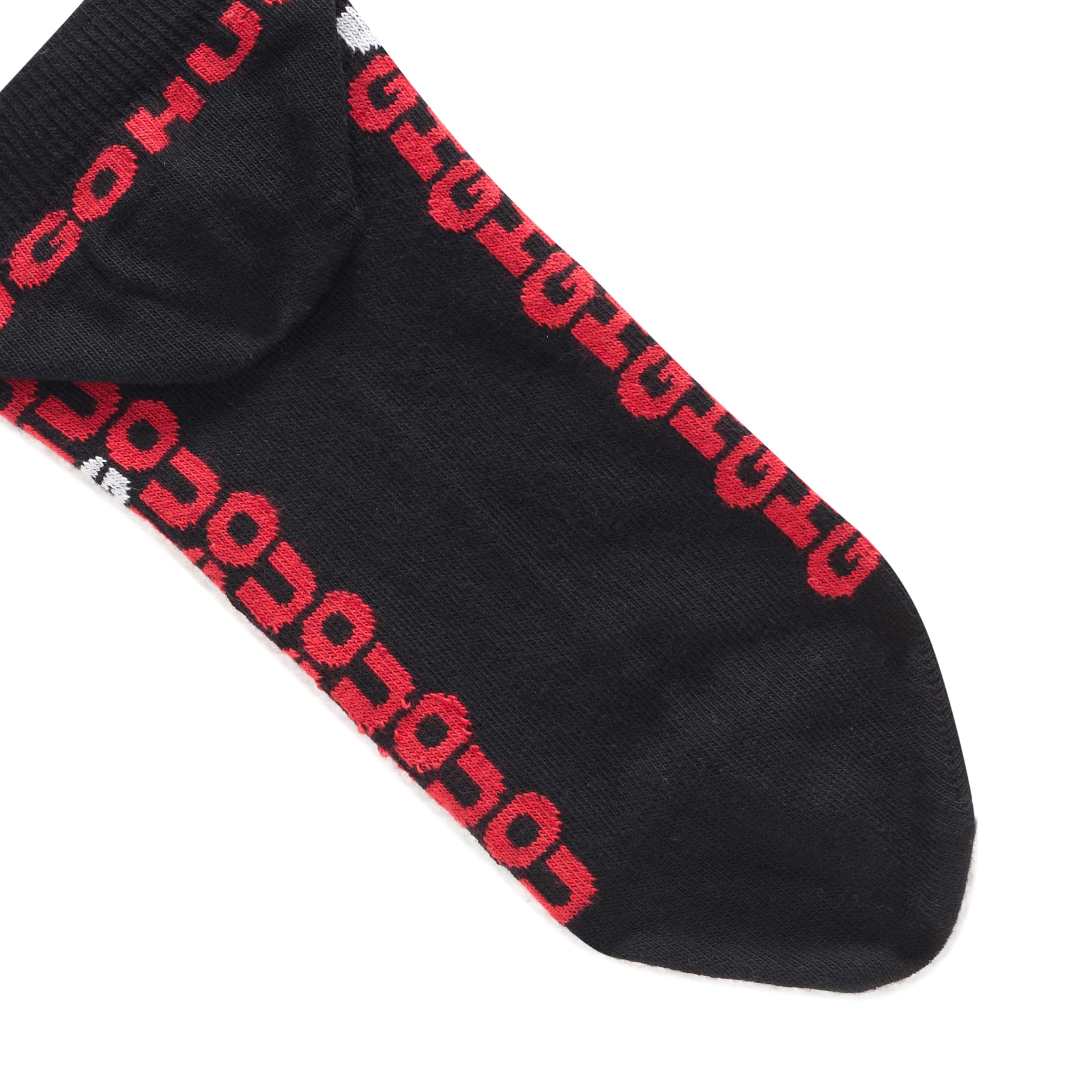 HUGO Men's 4 Pack Allover Logo Socks Gift Set - Image 2