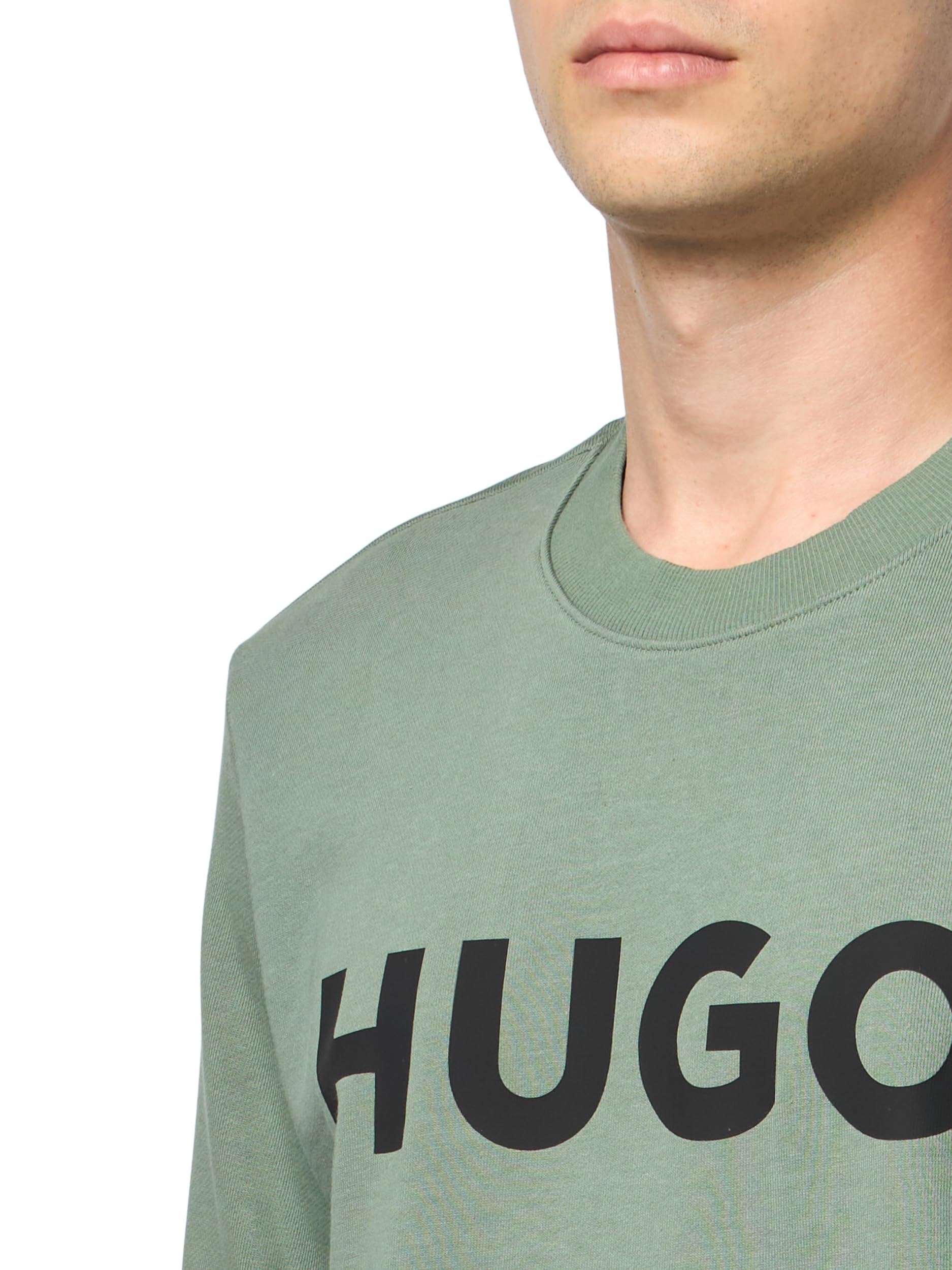 HUGO Men's Big Logo Pullover Sweatshirt - Image 3