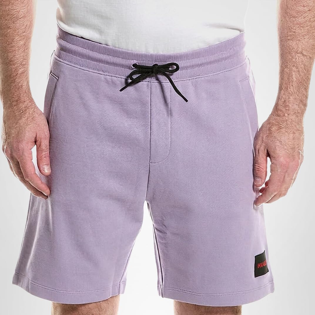 Hugo Men's Big Square Logo Jersey Shorts - Image 4