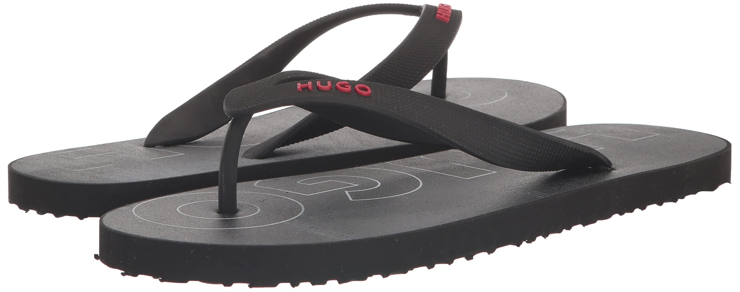 HUGO Men's Bold Logo Flip Flops - Image 7