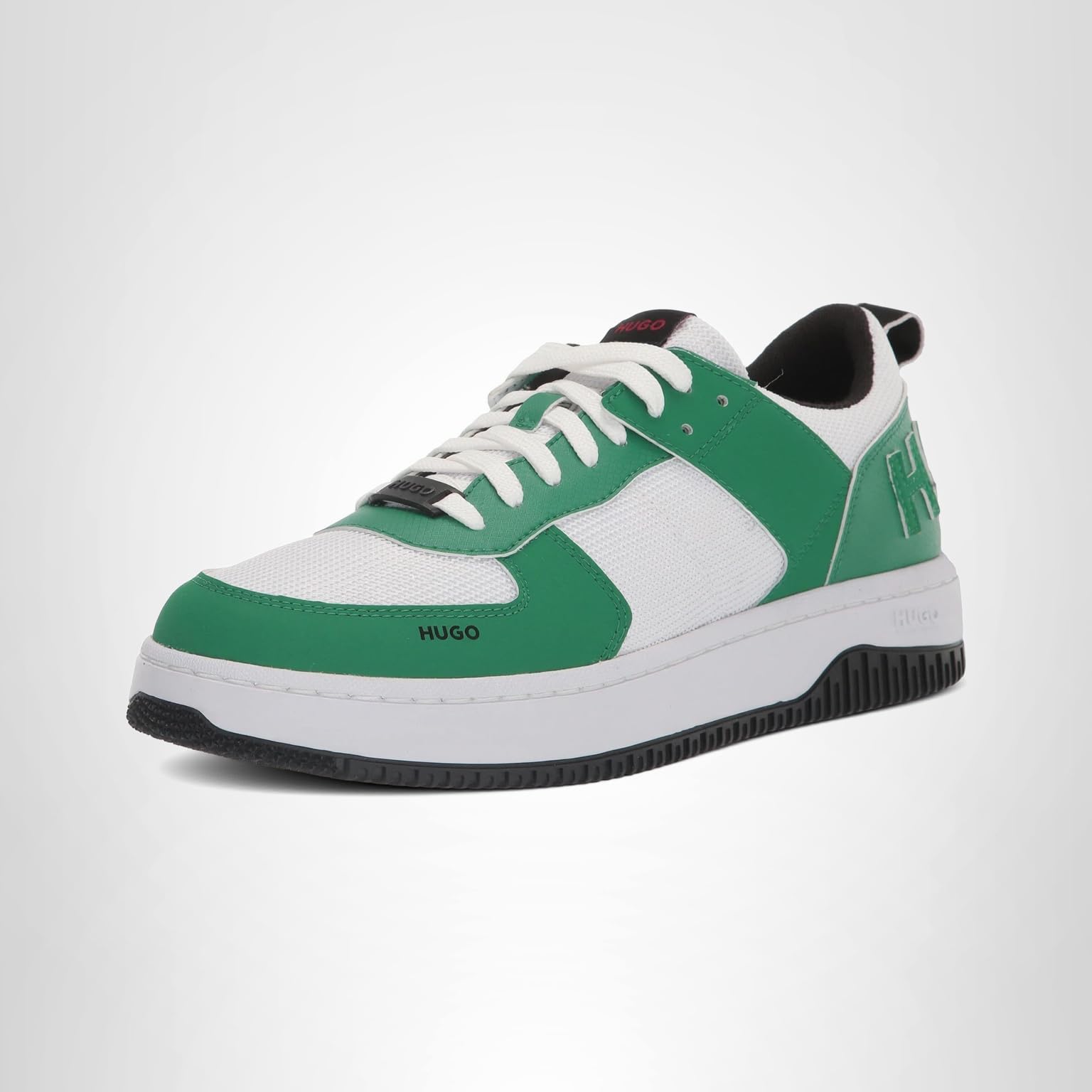 Hugo Men's Chunky Leather Low Profile Sneakers - Image 8