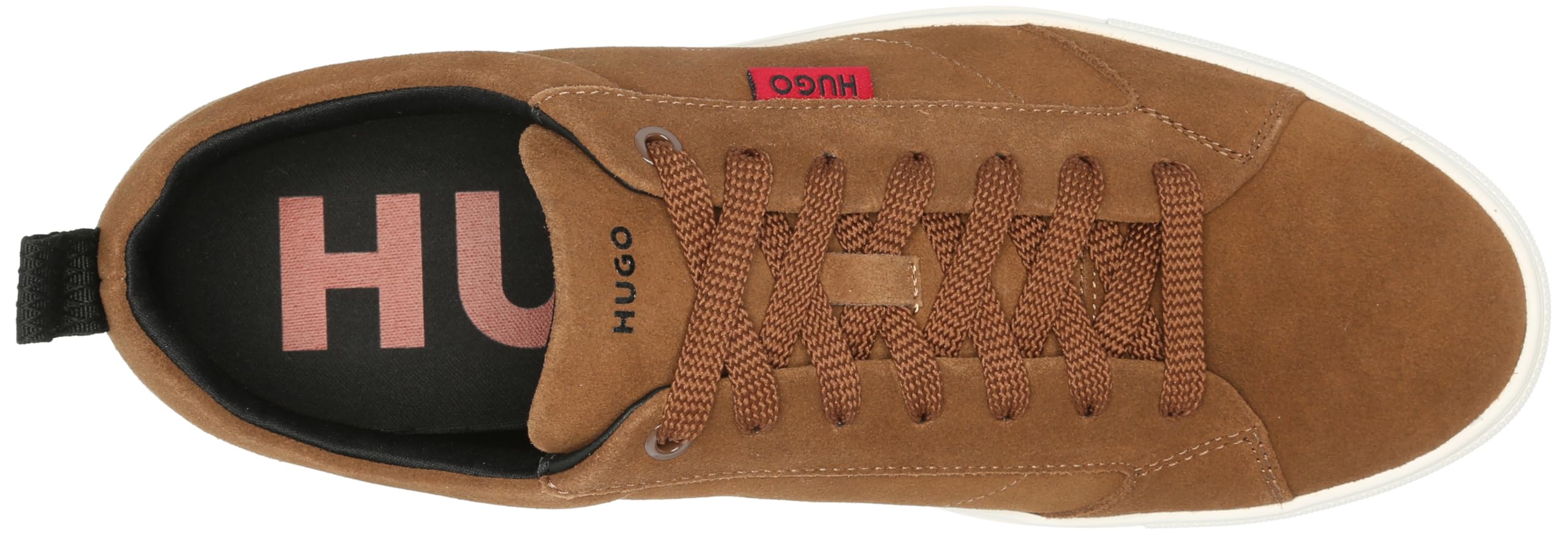 Hugo Men's Essential Cupsole Suede Low Top Sneaker - Image 5