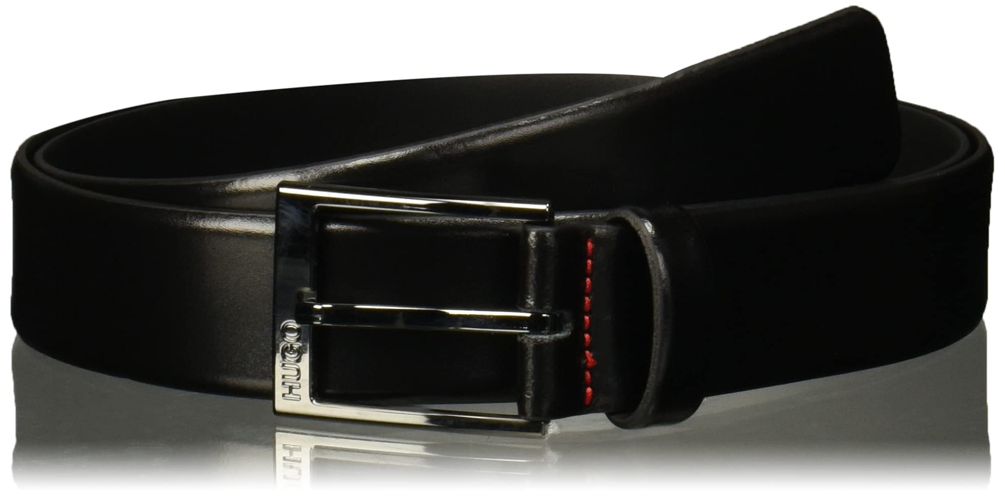 HUGO Men's Garney Leather Belt