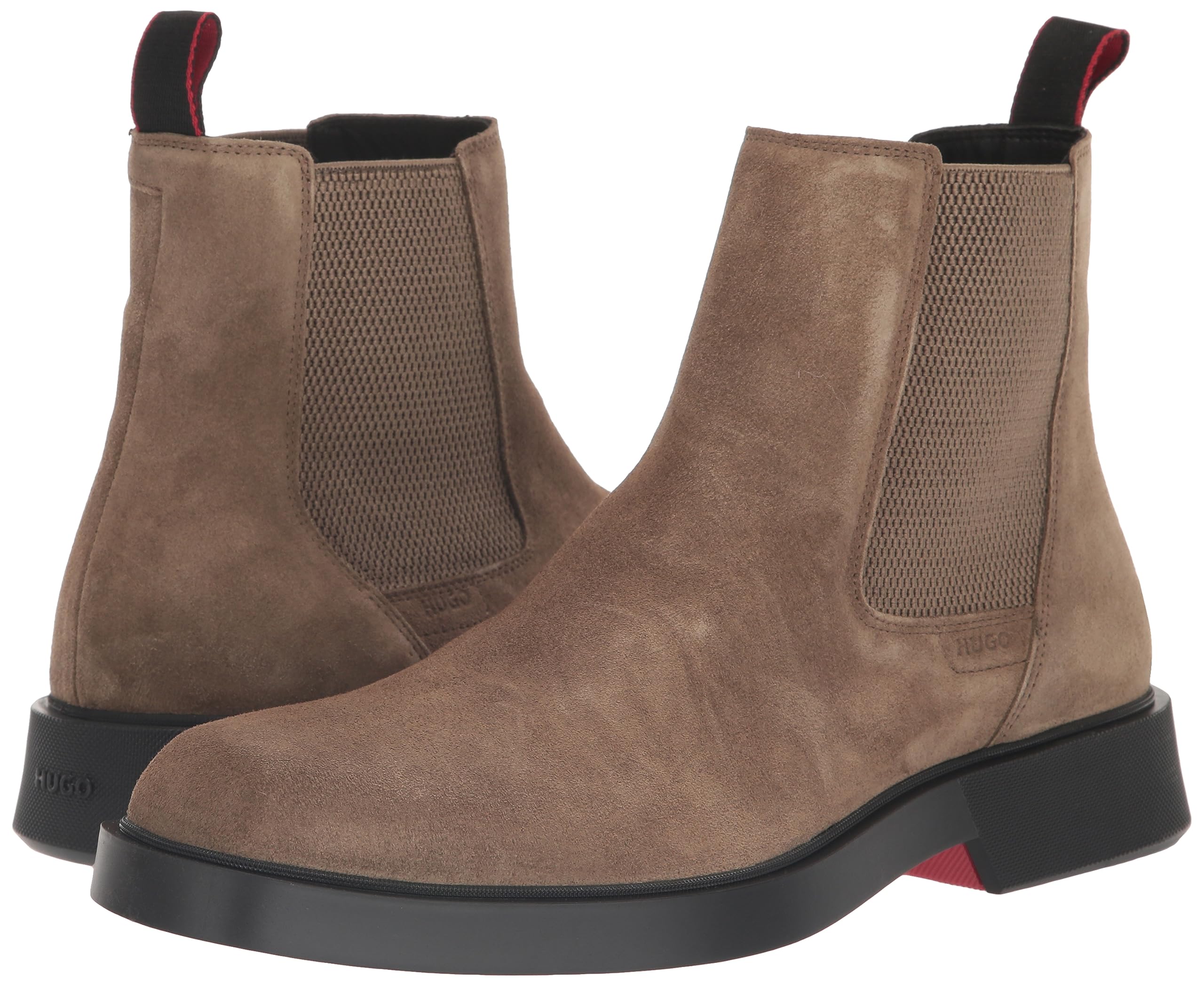 HUGO Men's Iker Suede Chelsea Boots - Image 7