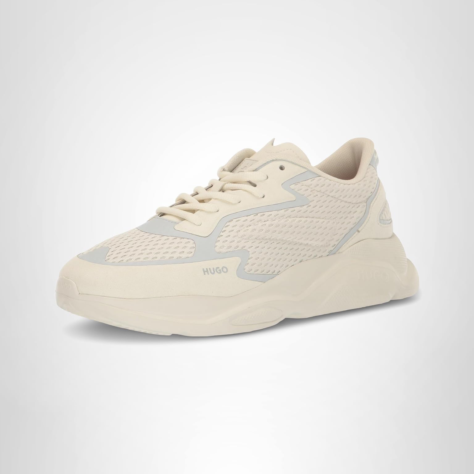 Hugo Men's Leon Bold Mesh Running Sneaker - Image 8