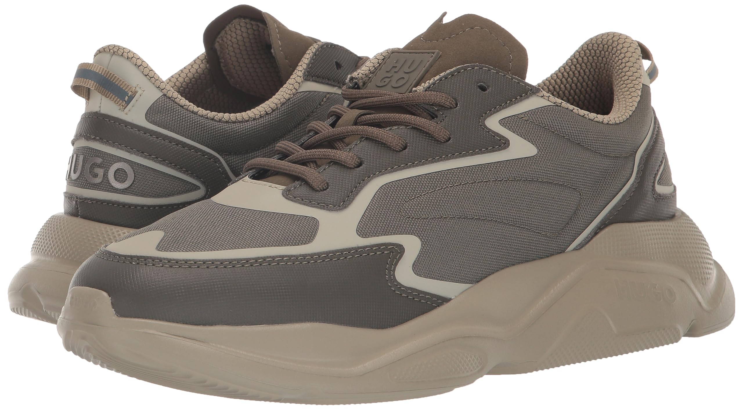 HUGO Men's Leon Modern Running Sneakers - Image 7