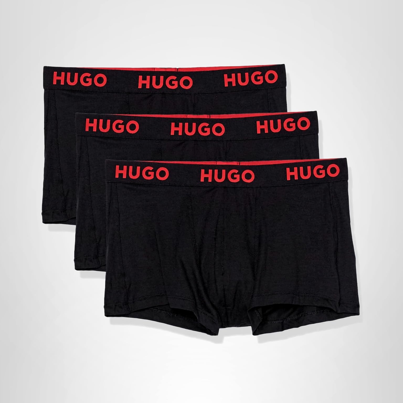 HUGO Men's Nebula Three Pack Jersey Trunks - Image 4