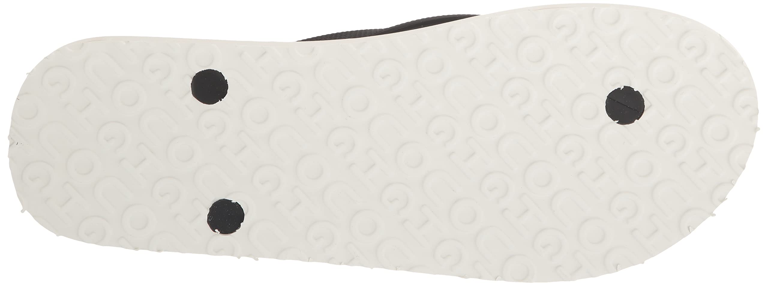 HUGO Men's Script Logo Stripe Print Flip Flops - Image 4