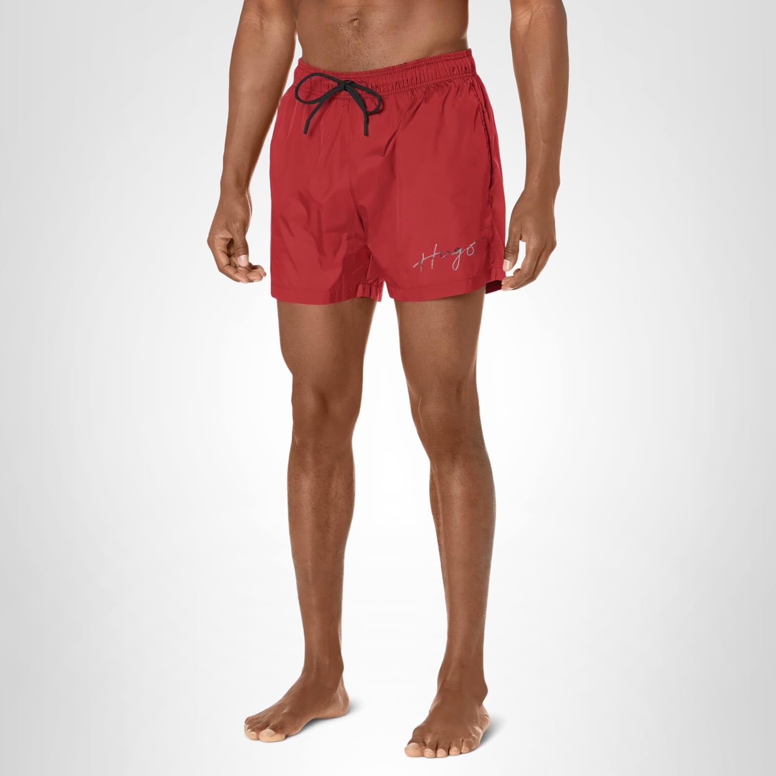 HUGO Men's Script Logo Swim Trunk - Image 3