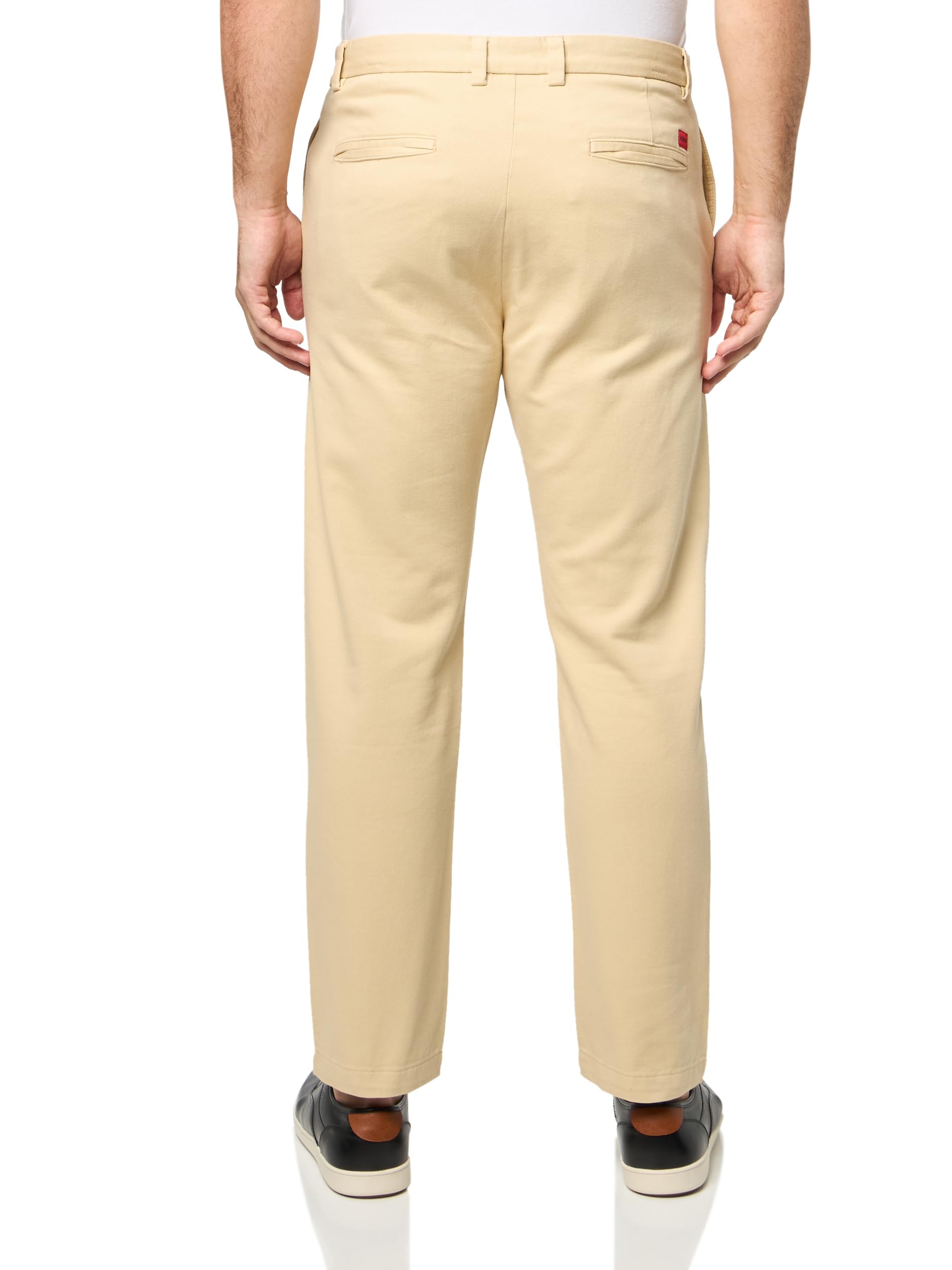 Hugo Men's Slim Fit Cotton Twill Trousers - Image 2