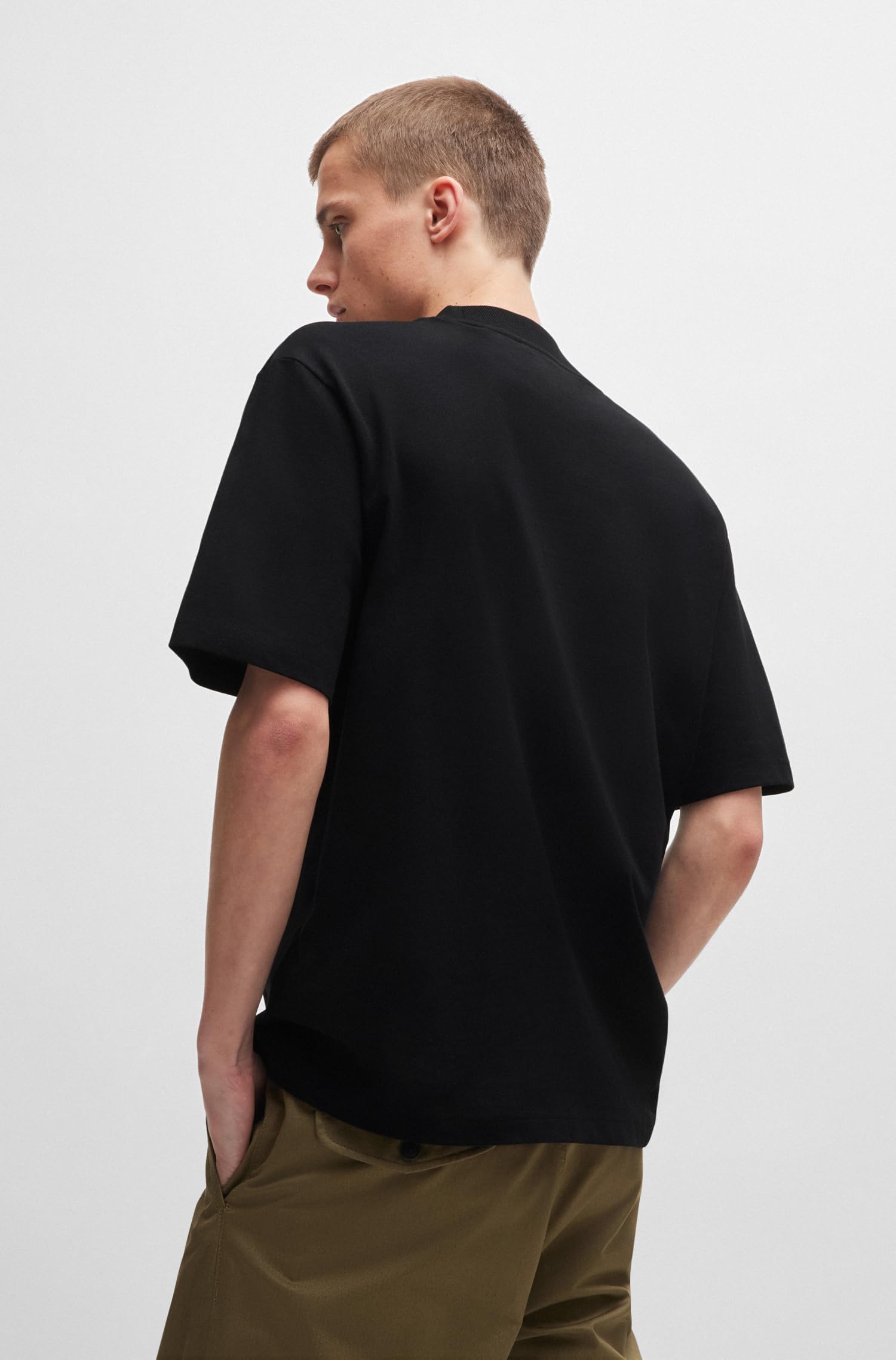 Hugo Men's Small Logo Block Cotton T-Shirt - Image 2