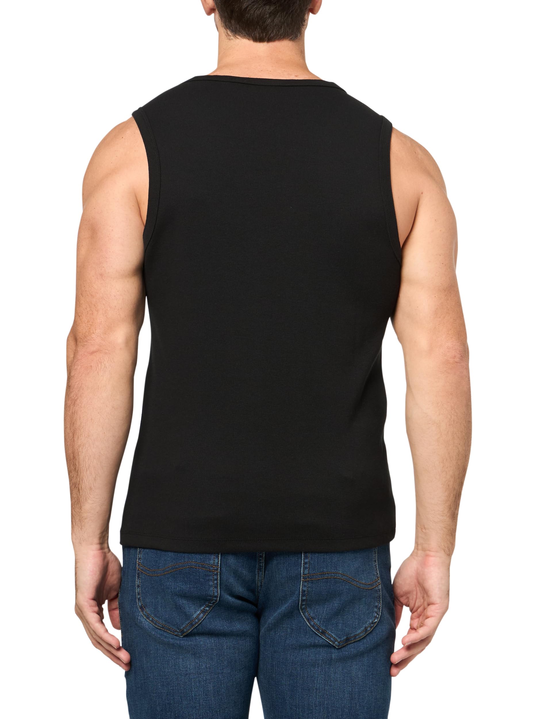 Hugo Men's Small Tonal Logo Muscle Tank - Image 2