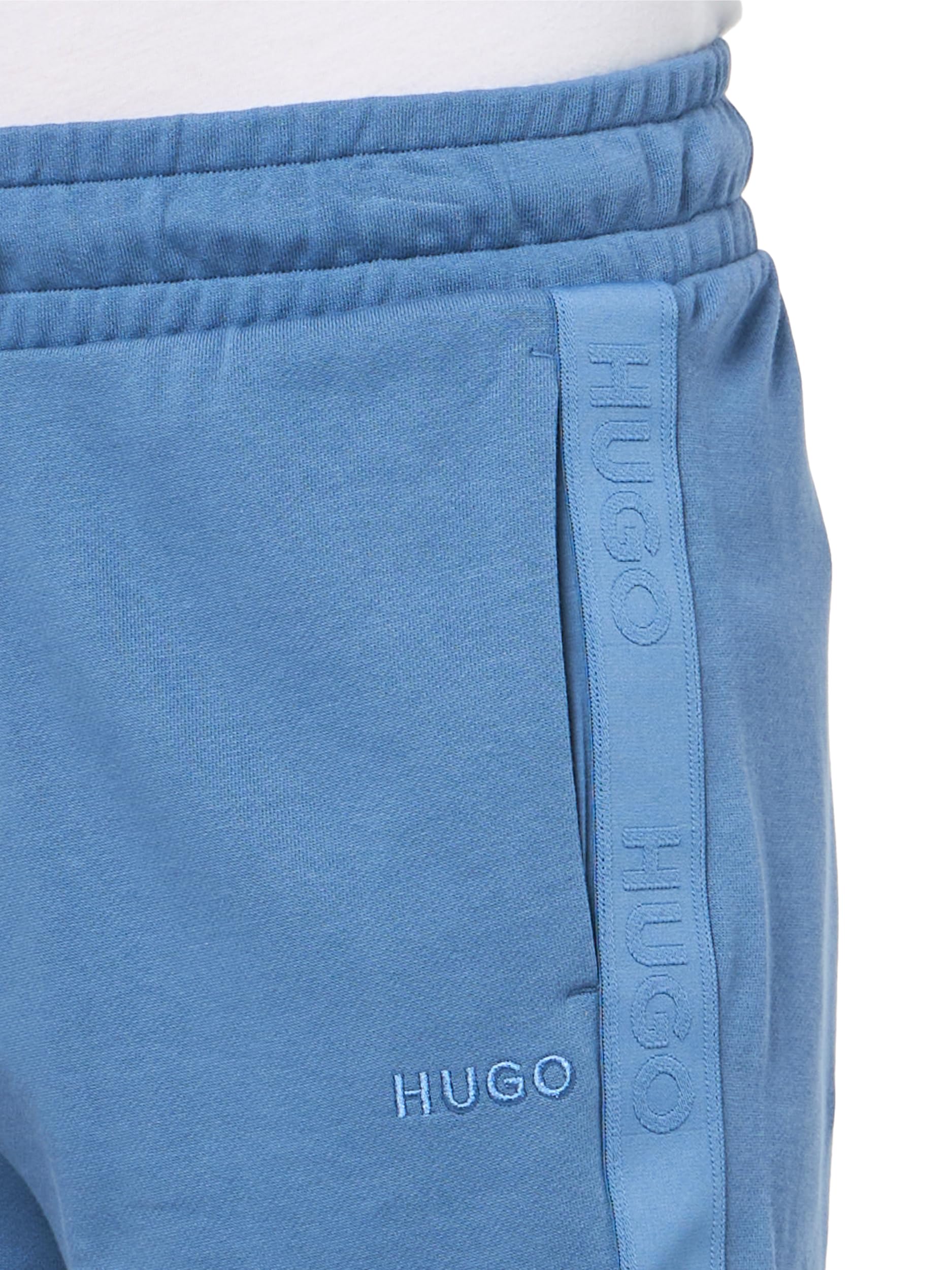 Hugo Men's Stretch Cotton Logo Tape Shorts - Image 3