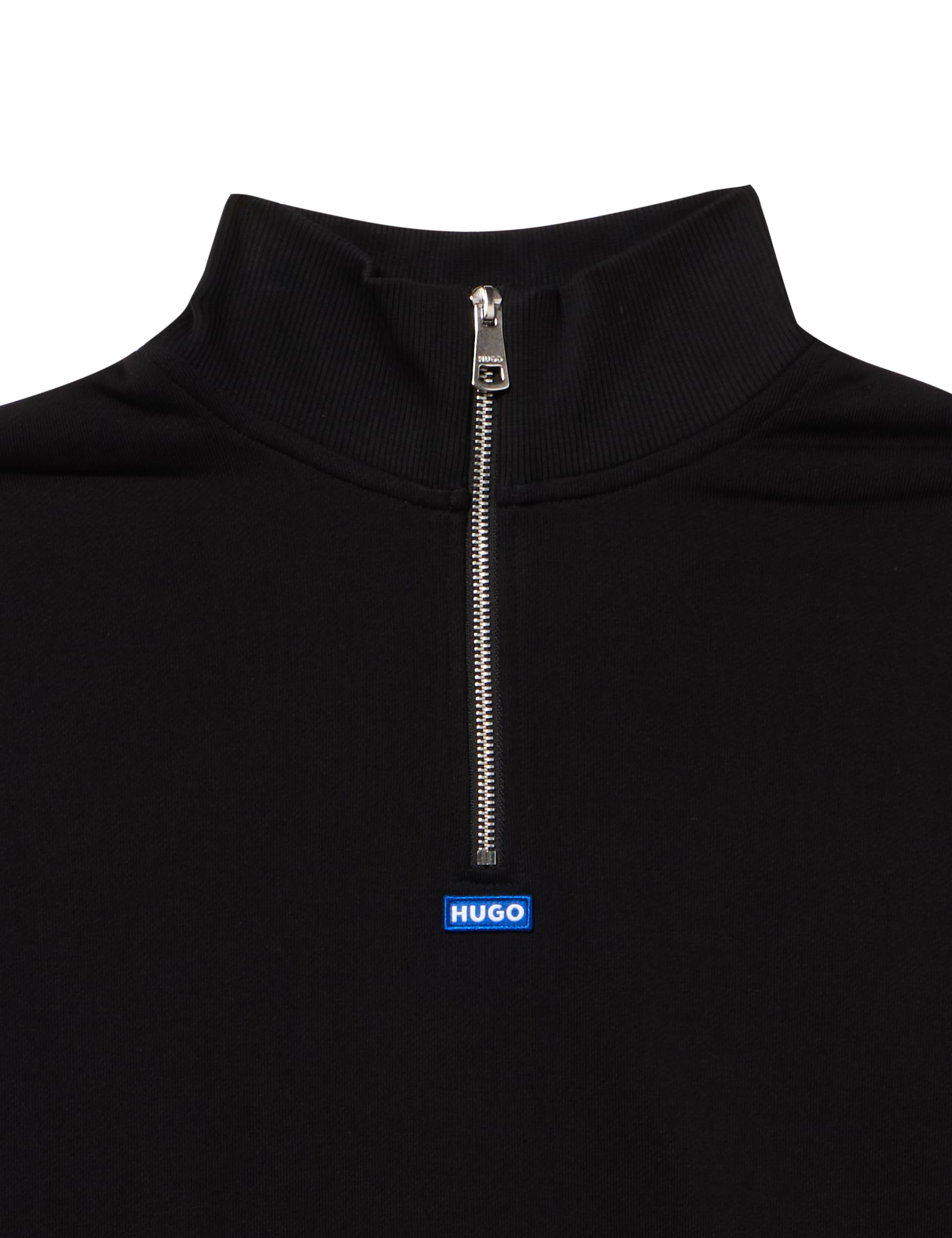 HUGO Men's Twill French Terry Quarter Zip Sweatshirt - Image 2