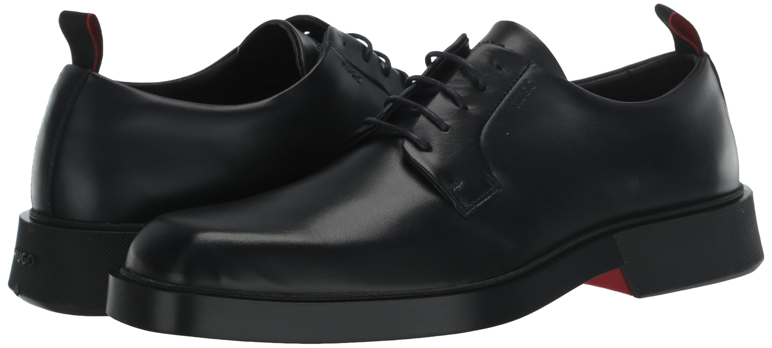 HUGO Mens Iker Square Derby Shoe - Image 7