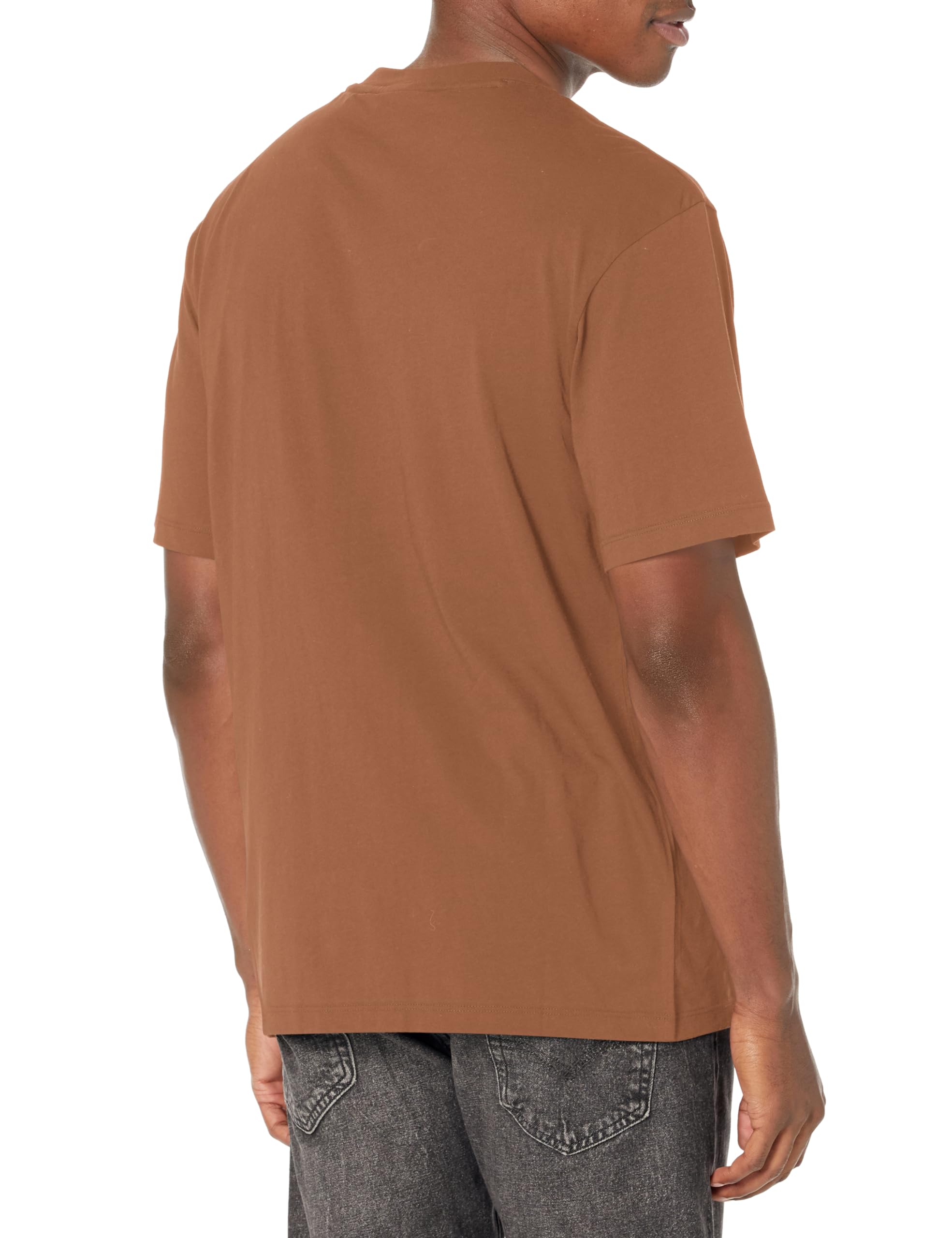HUGO Mens Playing Card Logo Relaxed Fit Short Sleeve T-shirtT-Shirt - Image 2