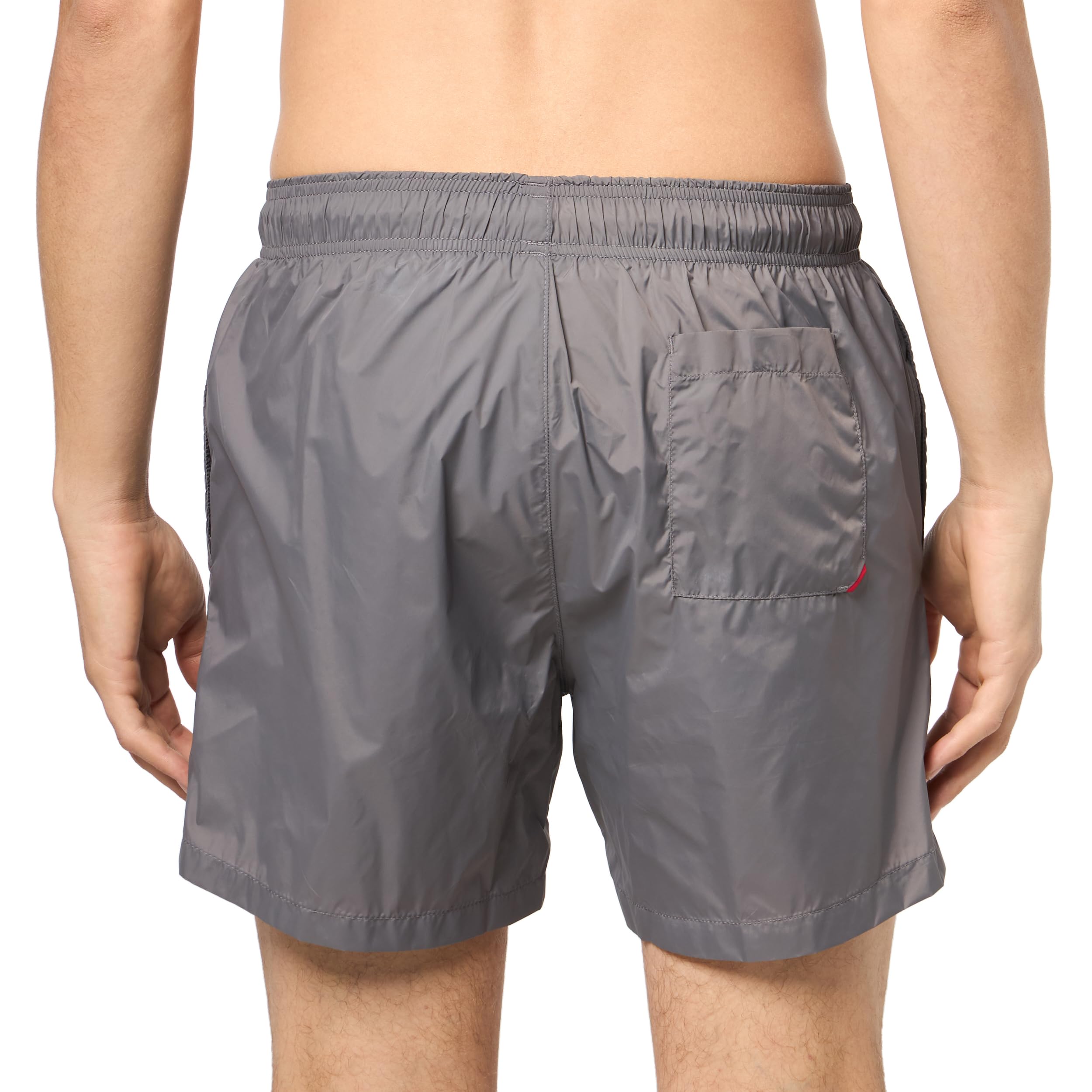 HUGO Mens Reversed Logo Swim Trunks - Image 2