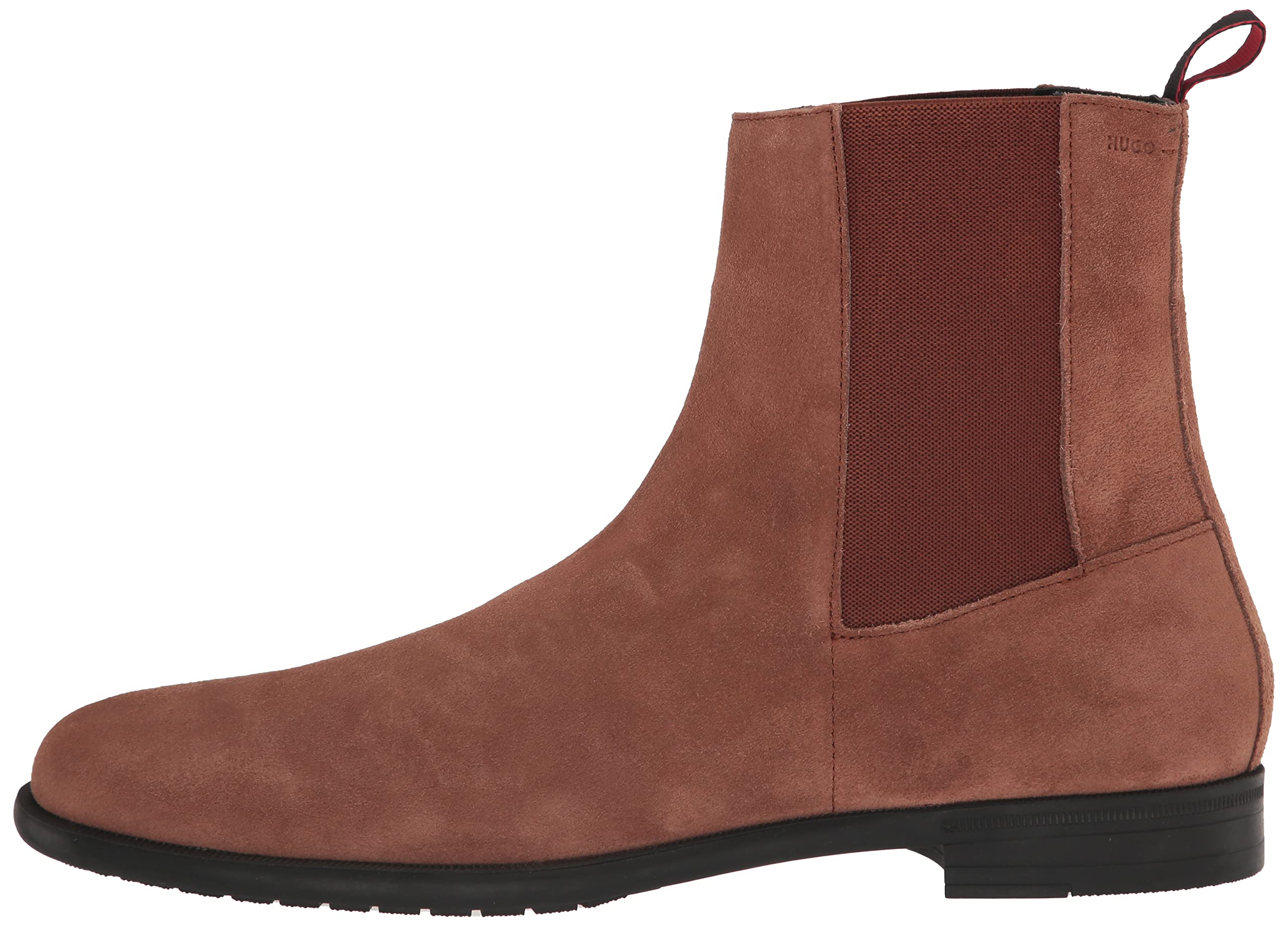 HUGO mens Smooth Suede Pull on Chelsea Boot - Image 8