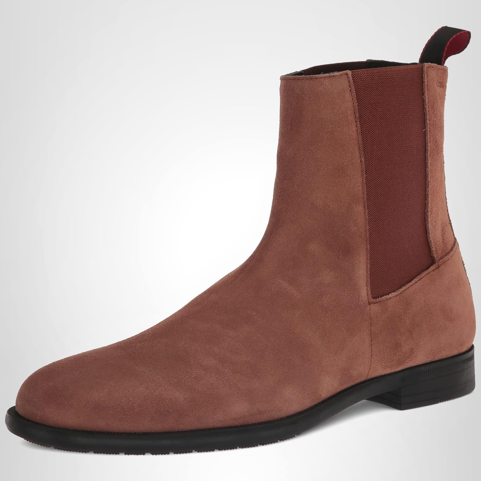 HUGO mens Smooth Suede Pull on Chelsea Boot - Image 9
