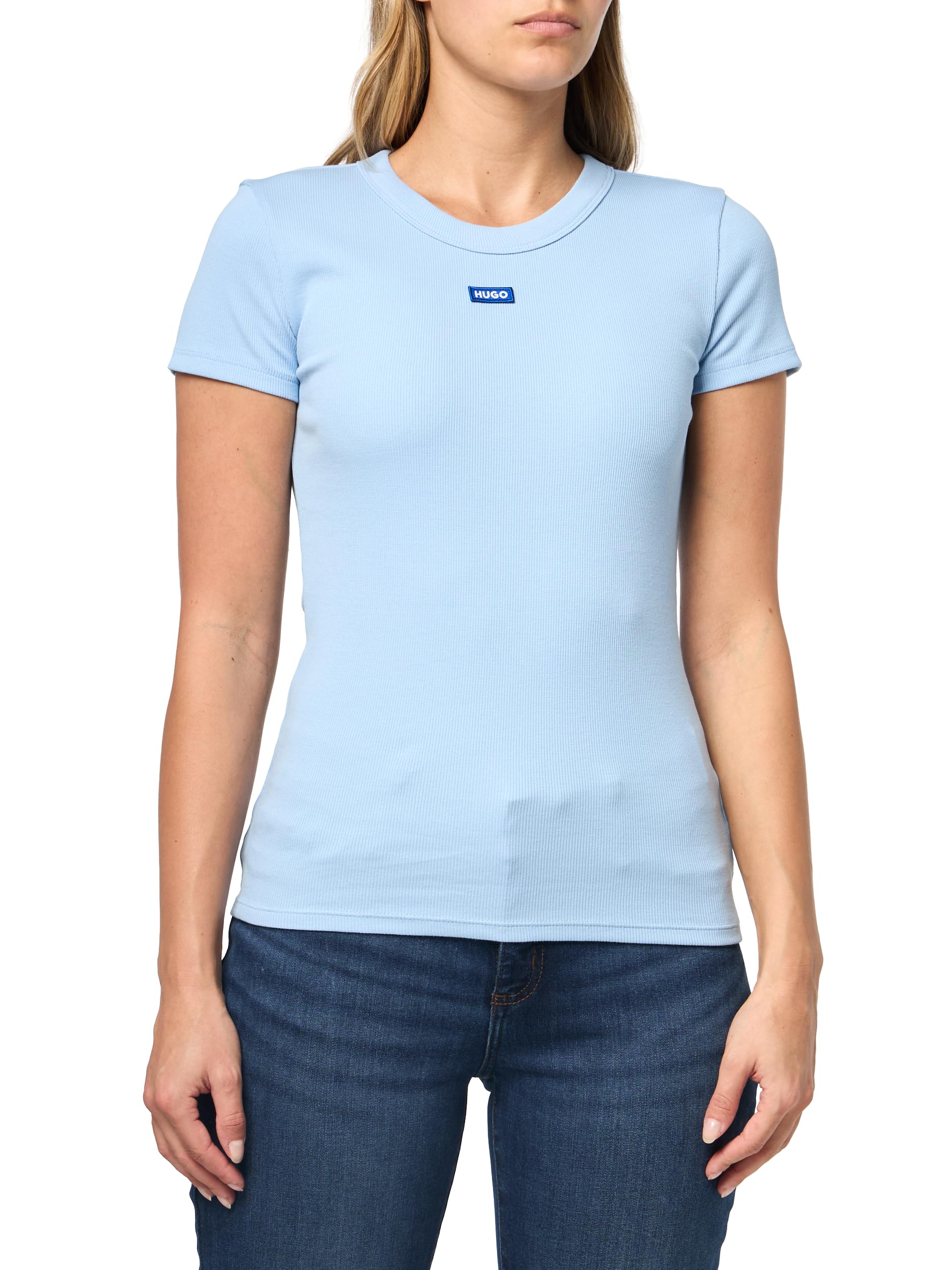 Hugo Women's Box Logo Easy Tee
