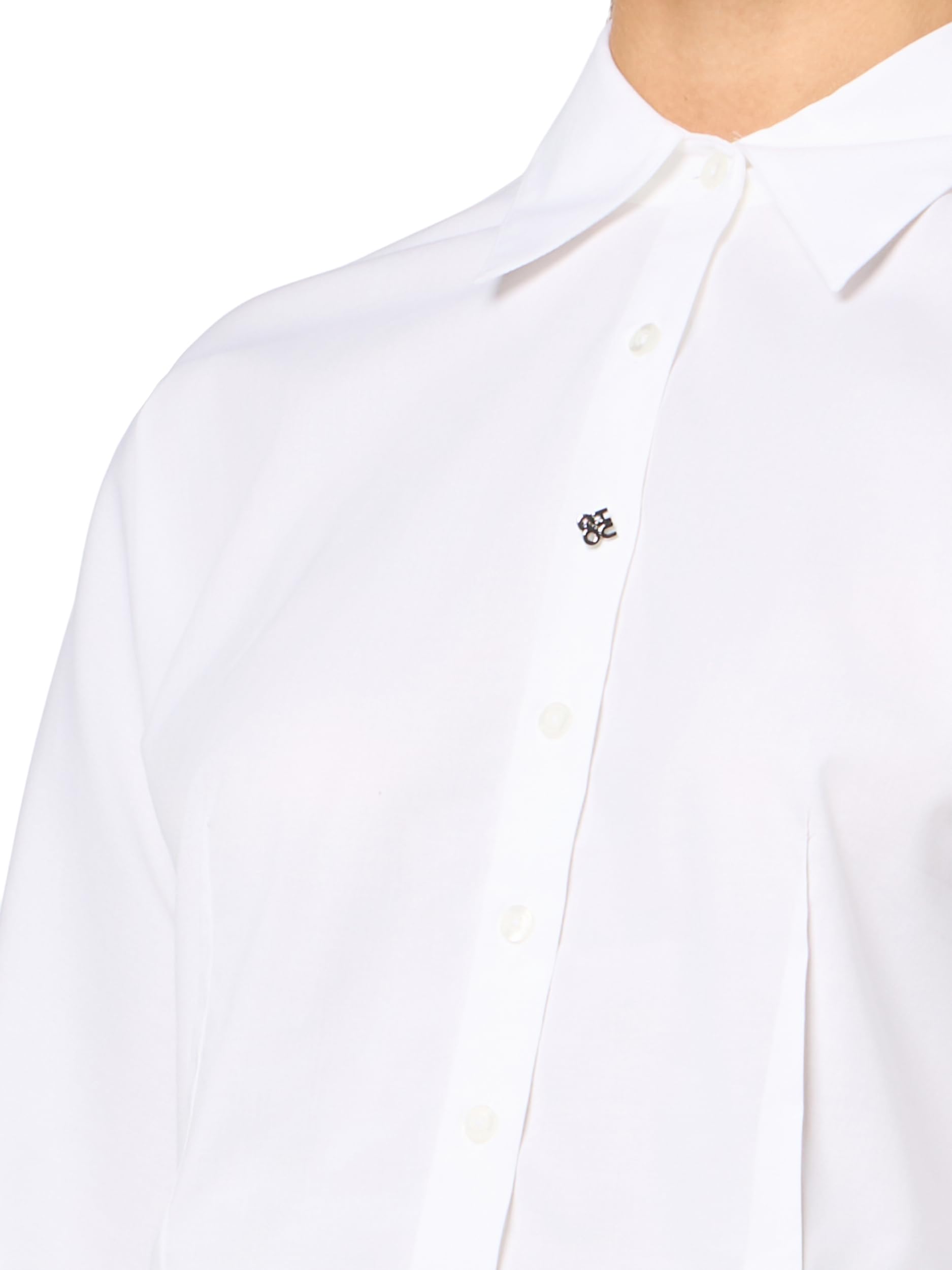 HUGO Women's Cropped Button Down Shirt - Image 3
