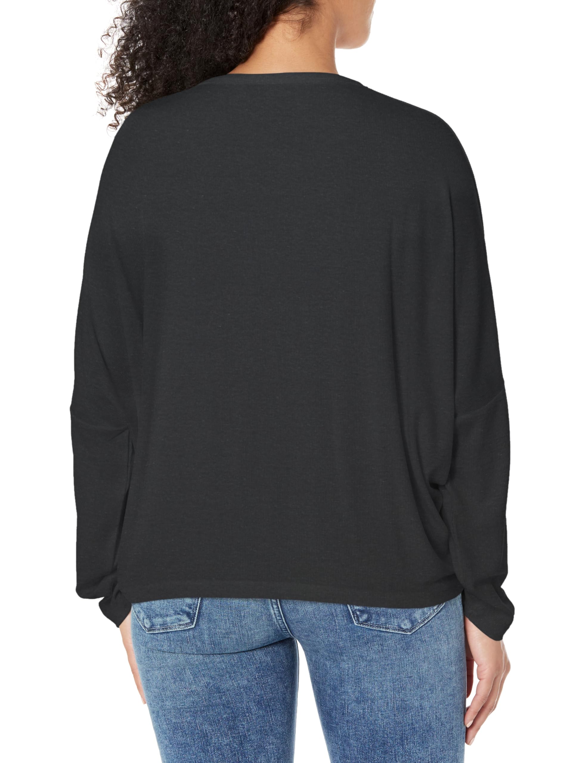 HUGO Women's Ribbed Jersey Relaxed Fit Shirt - Image 2