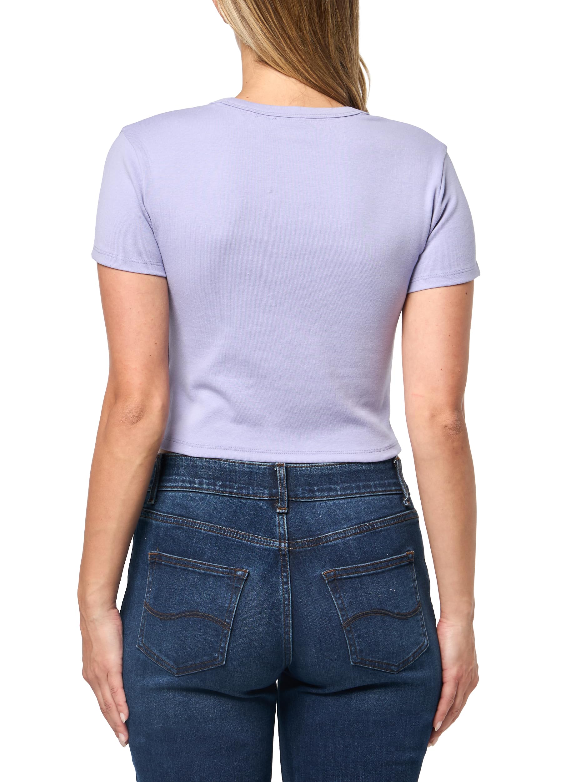 HUGO Women's Stacked Logo Baby Tee - Image 2