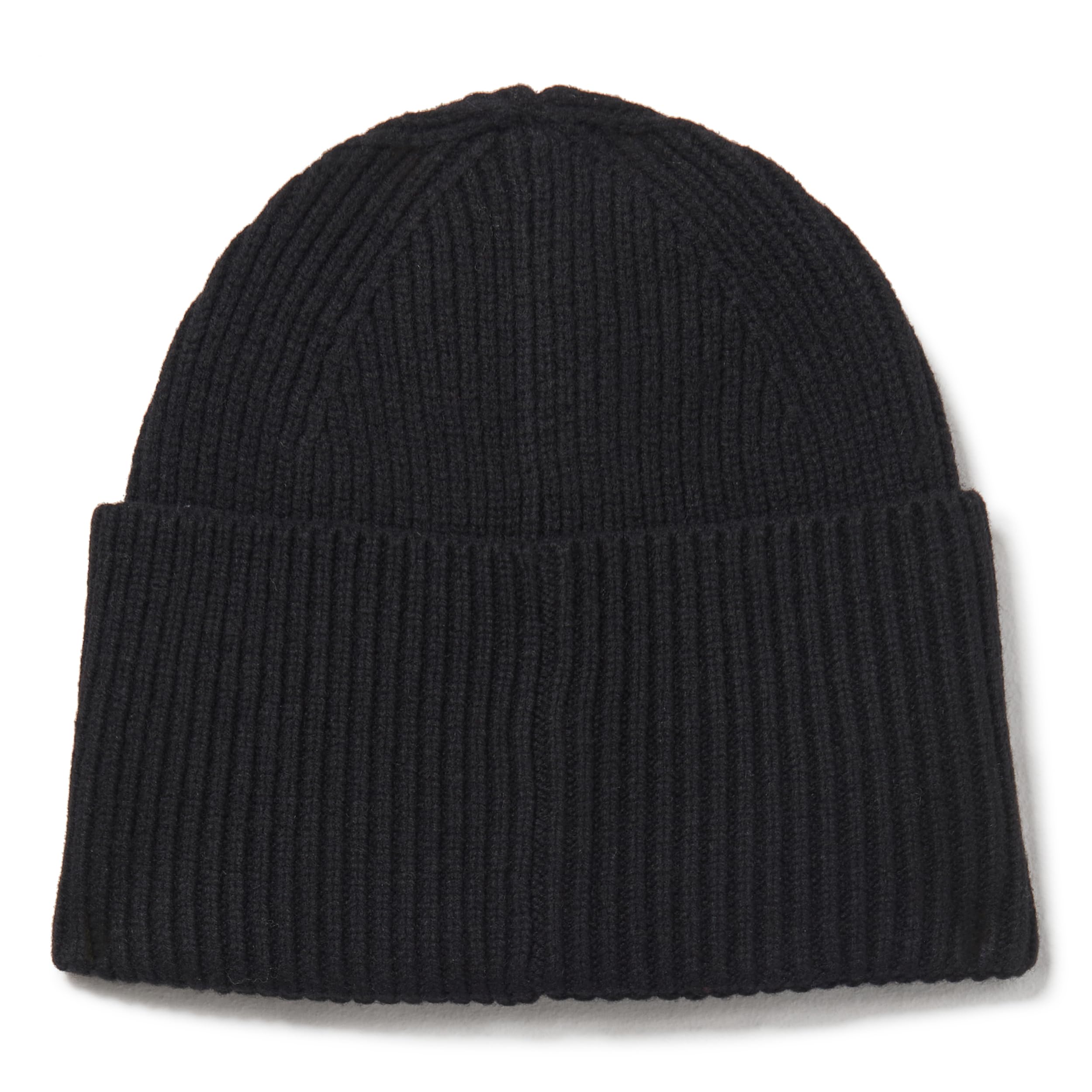 HUGO Women's Woven Logo Ribbed Knit Hat - Image 2